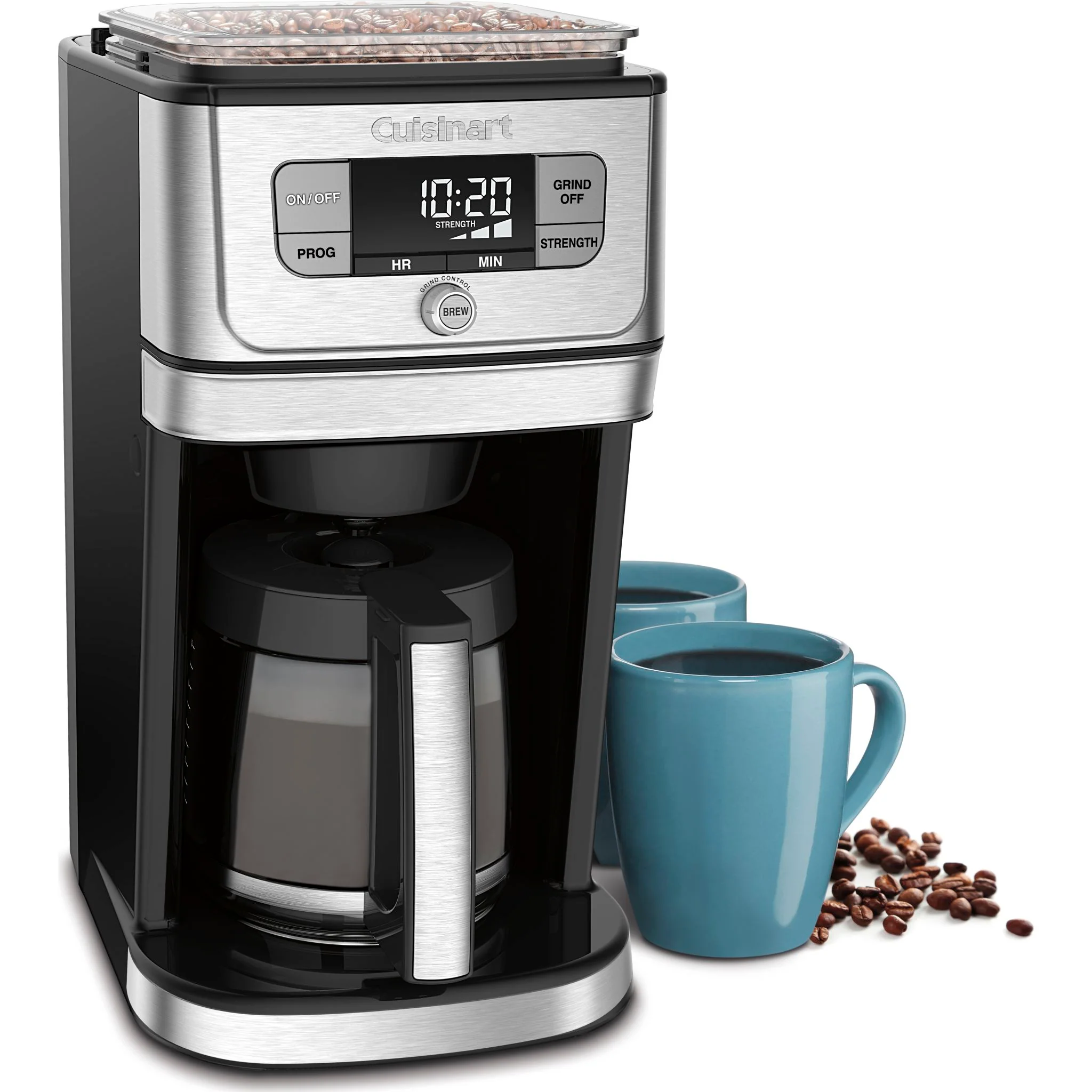 Cuisinart 12-Cup Burr Grind & Brew Coffeemaker (DGB-800C) - Black Stainless - Image 5