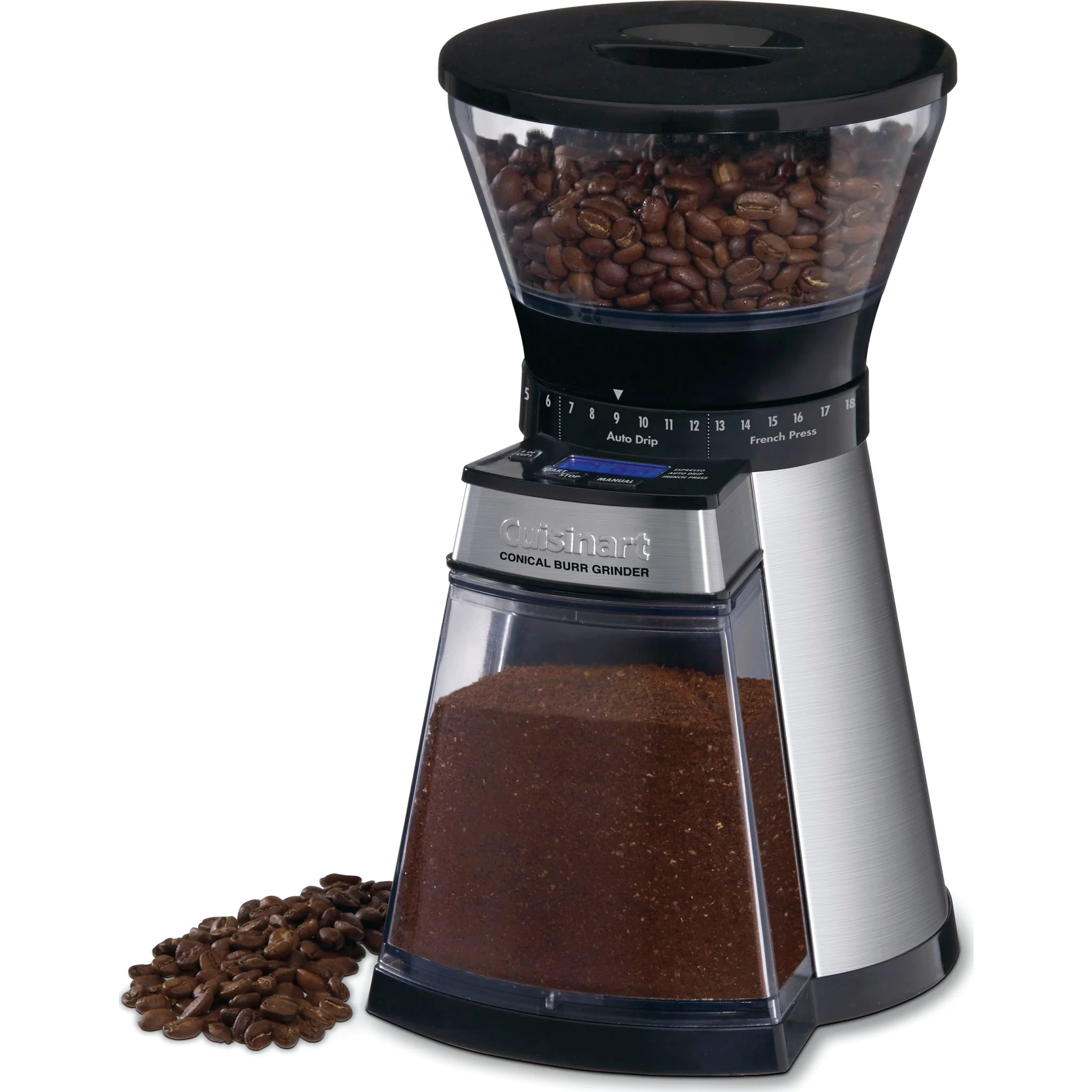 Cuisinart Programmble Burr Grinder (CBM-18C) - Brushed Stainless Steel - Image 3