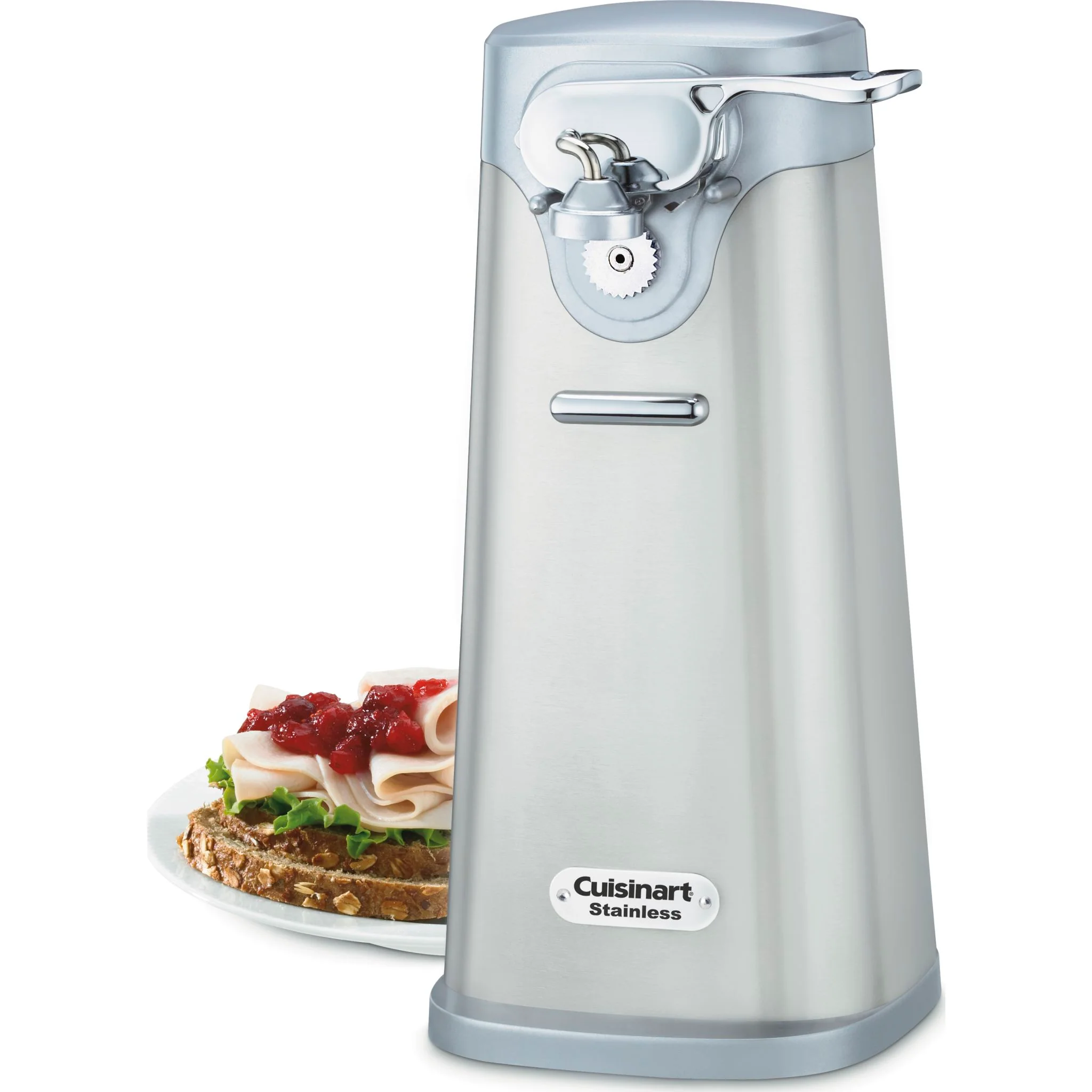 Cuisinart Stainless Can Opener (SCO-60C) - Brushed Stainless Steel - Image 4