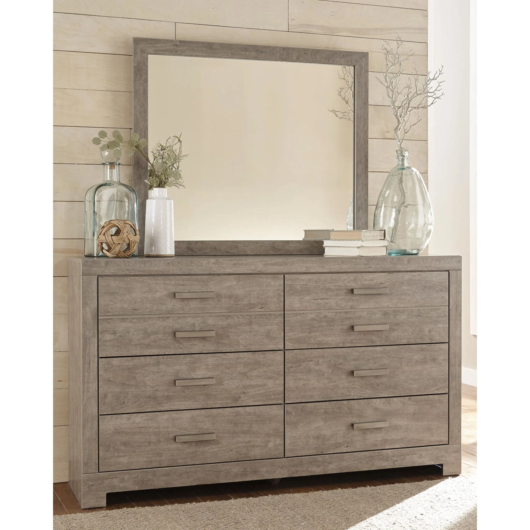 Culverbach Dresser and Mirror - Gray - Image 13