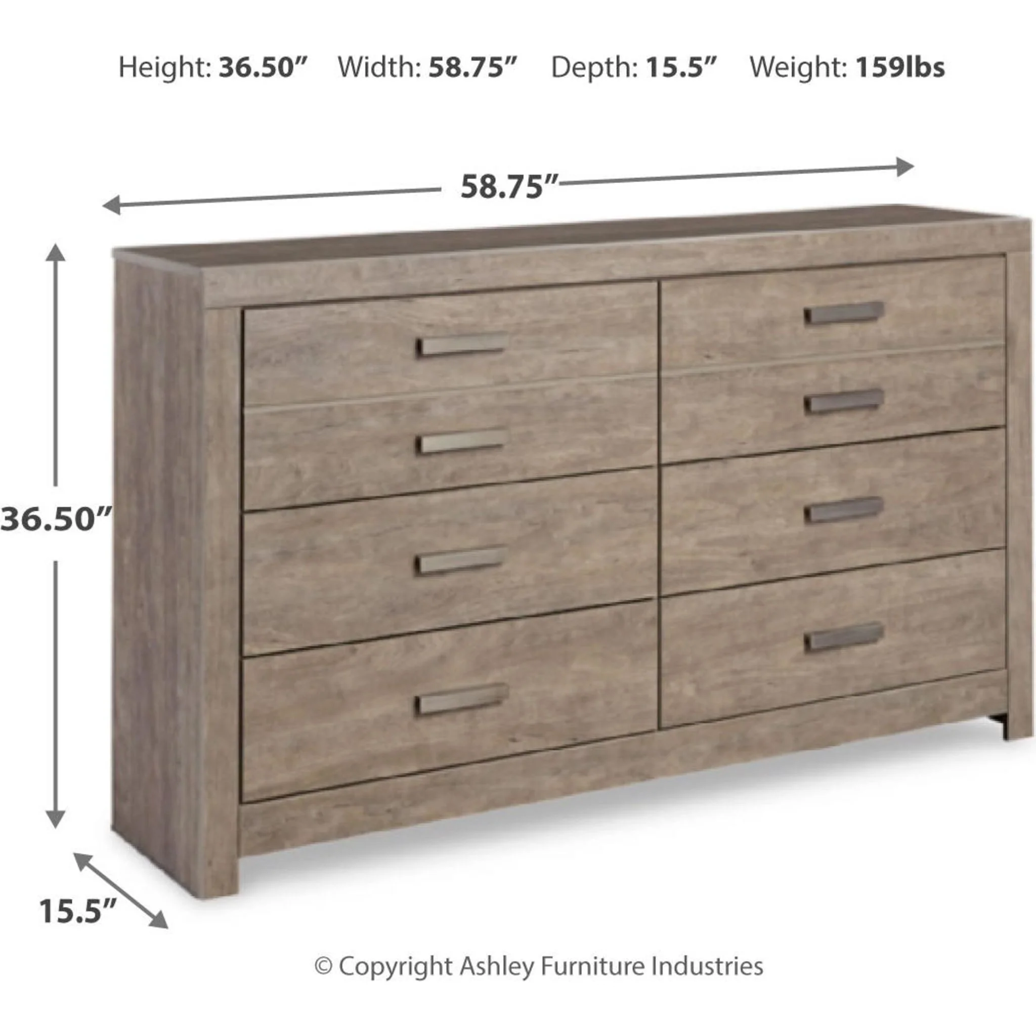 Culverbach Dresser - Gray - Image 14