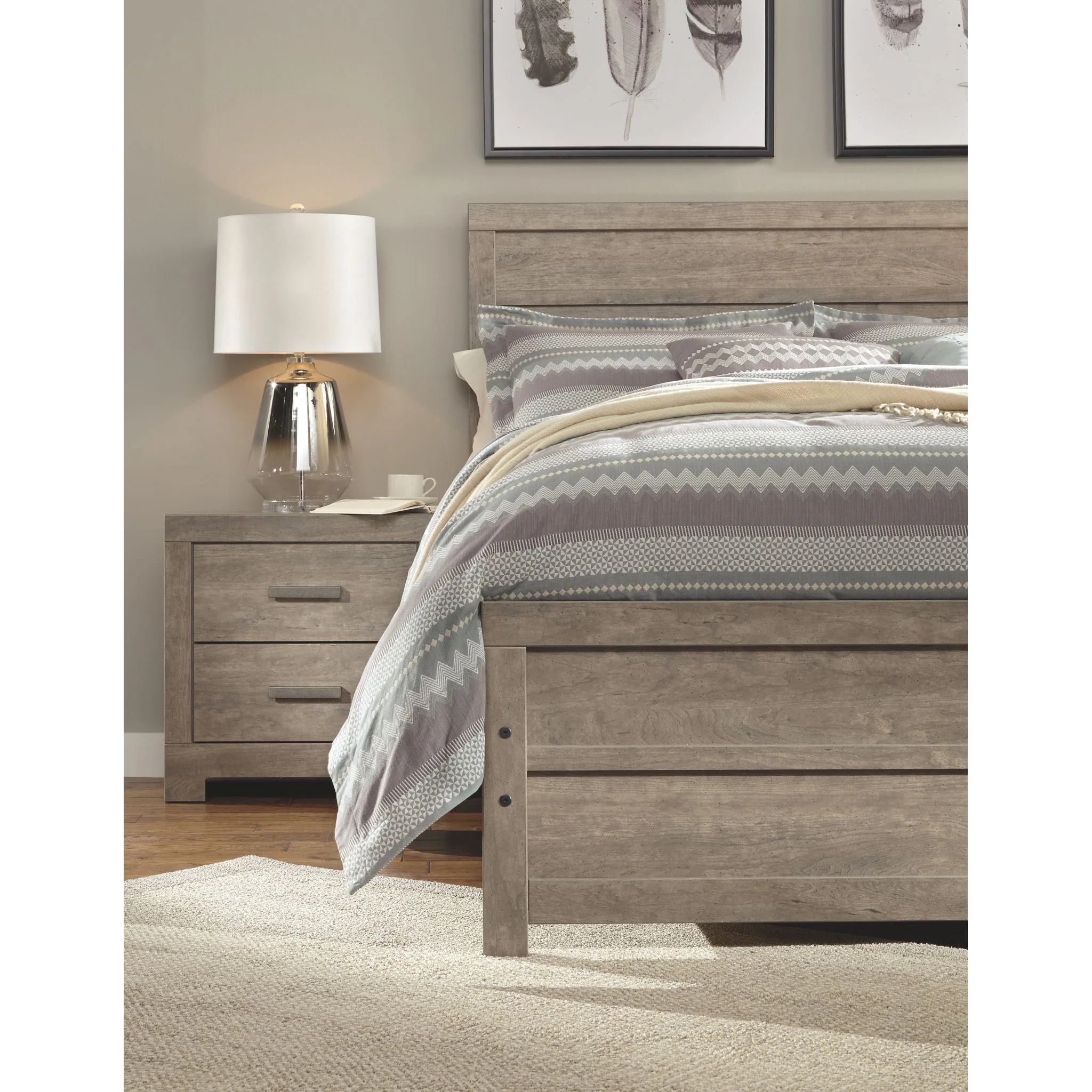 Culverbach Panel Bed - Gray - Image 6