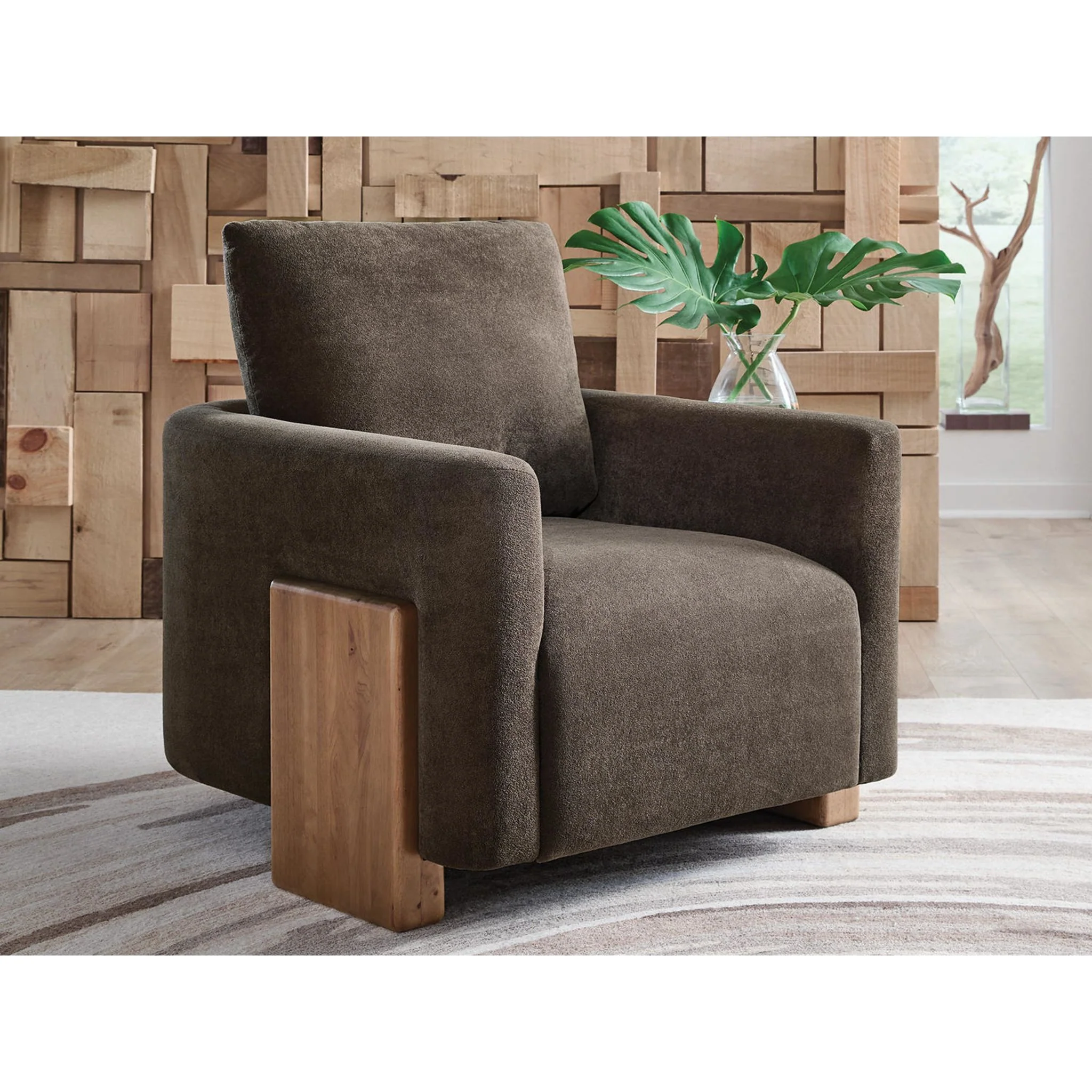 Dairlett Accent Chair - Brown - Image 3