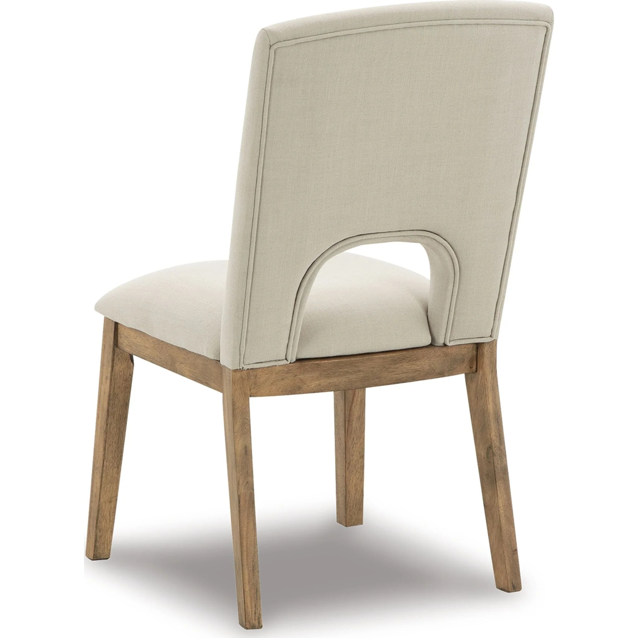 Dakmore Side Chair - Linen/Brown - (D783-01) - Image 5