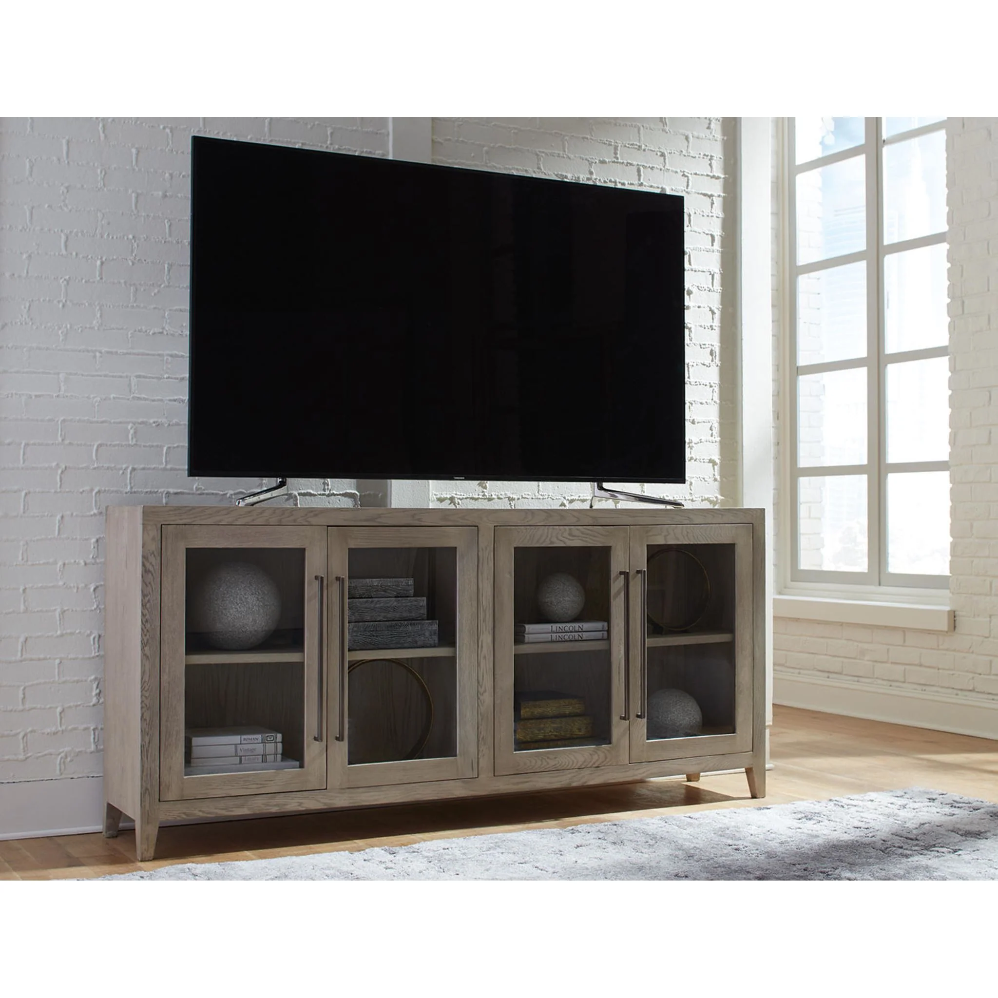 Dalenville Accent Cabinet - Warm Gray - Image 6