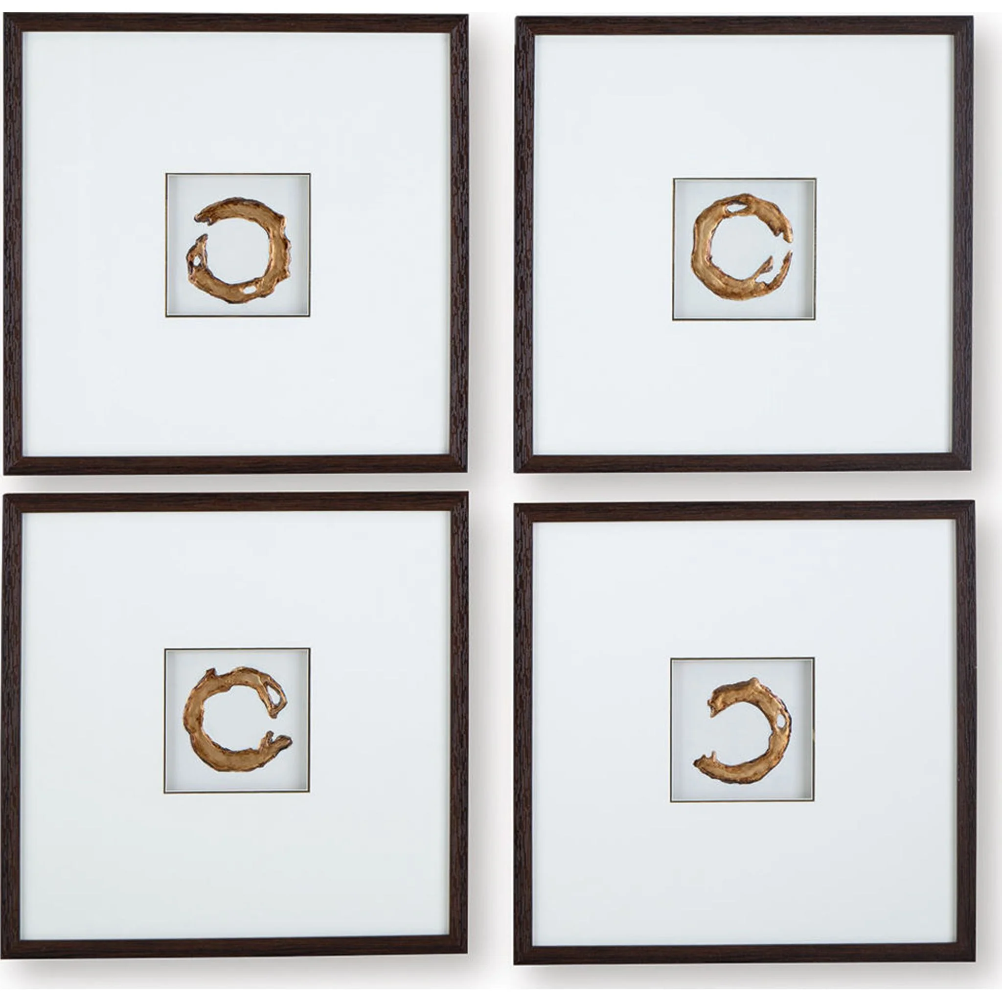 Dallbourne Wall Art (Set of 4) 20.00" x 20.00"