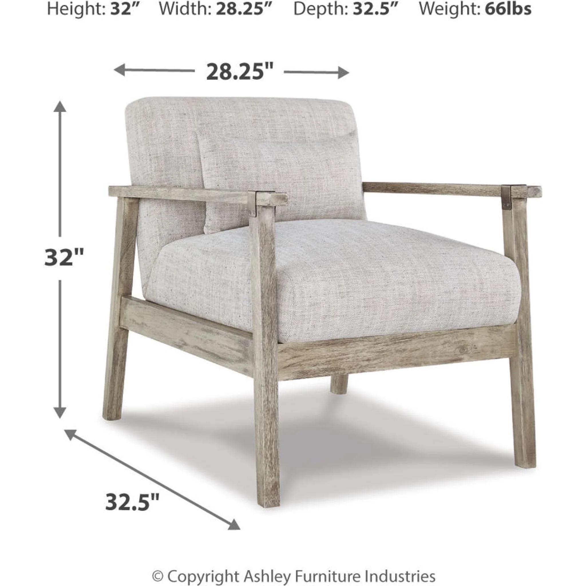 Dallenville Accent Chair - Platinum - Image 4