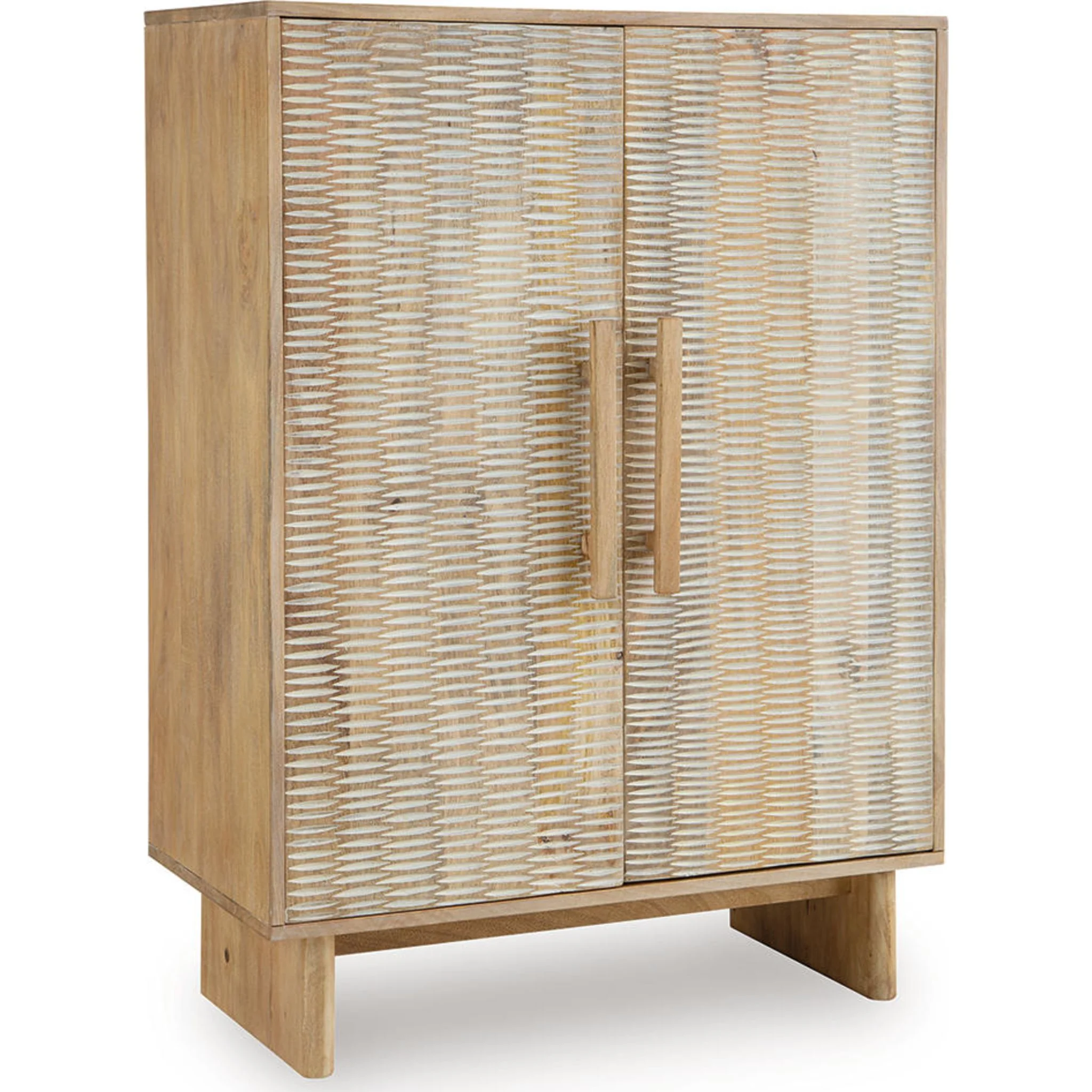 Dallinbury Accent Cabinet - Natural/White Wash - Image 4