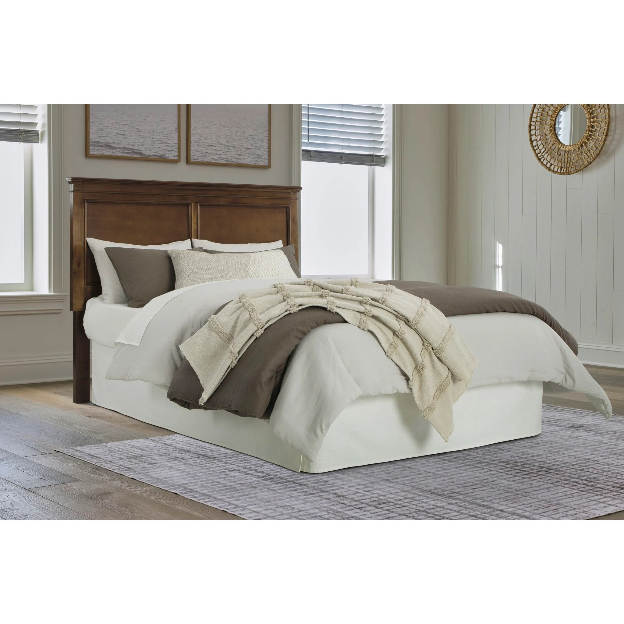 Danabrin 6 Piece Panel Bedroom - Brown - Image 2