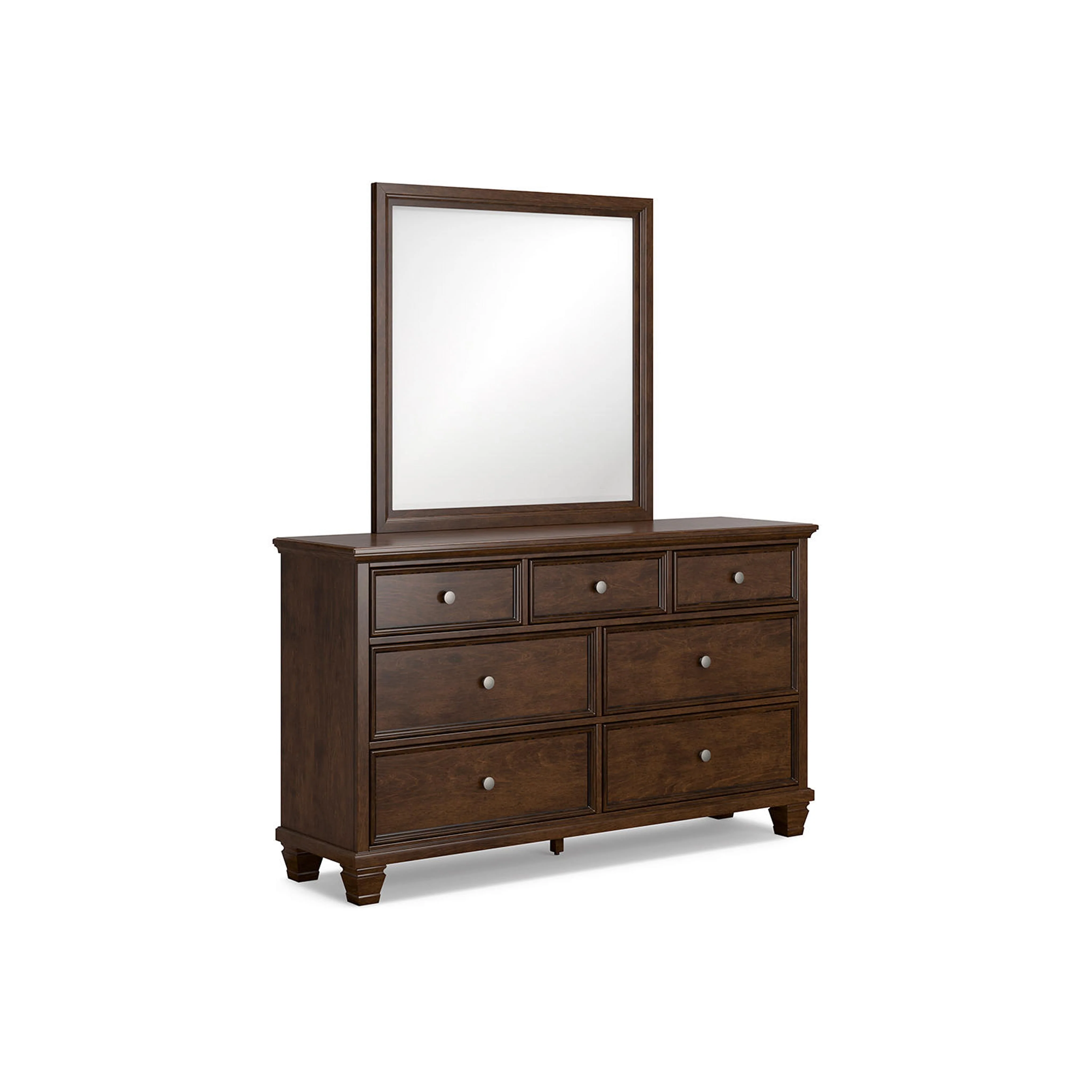 Danabrin 6 Piece Panel Bedroom - Brown - Image 54