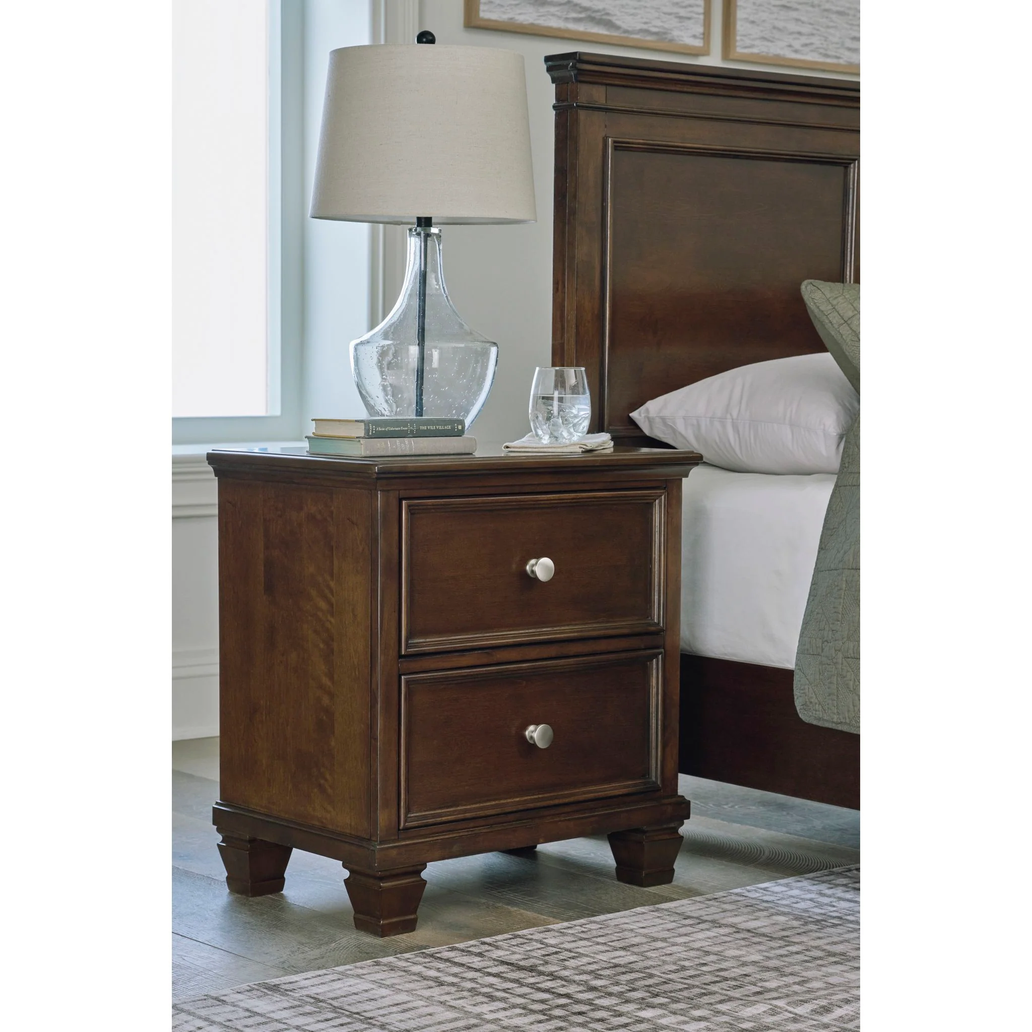 Danabrin 6 Piece Panel Bedroom - Brown - Image 8