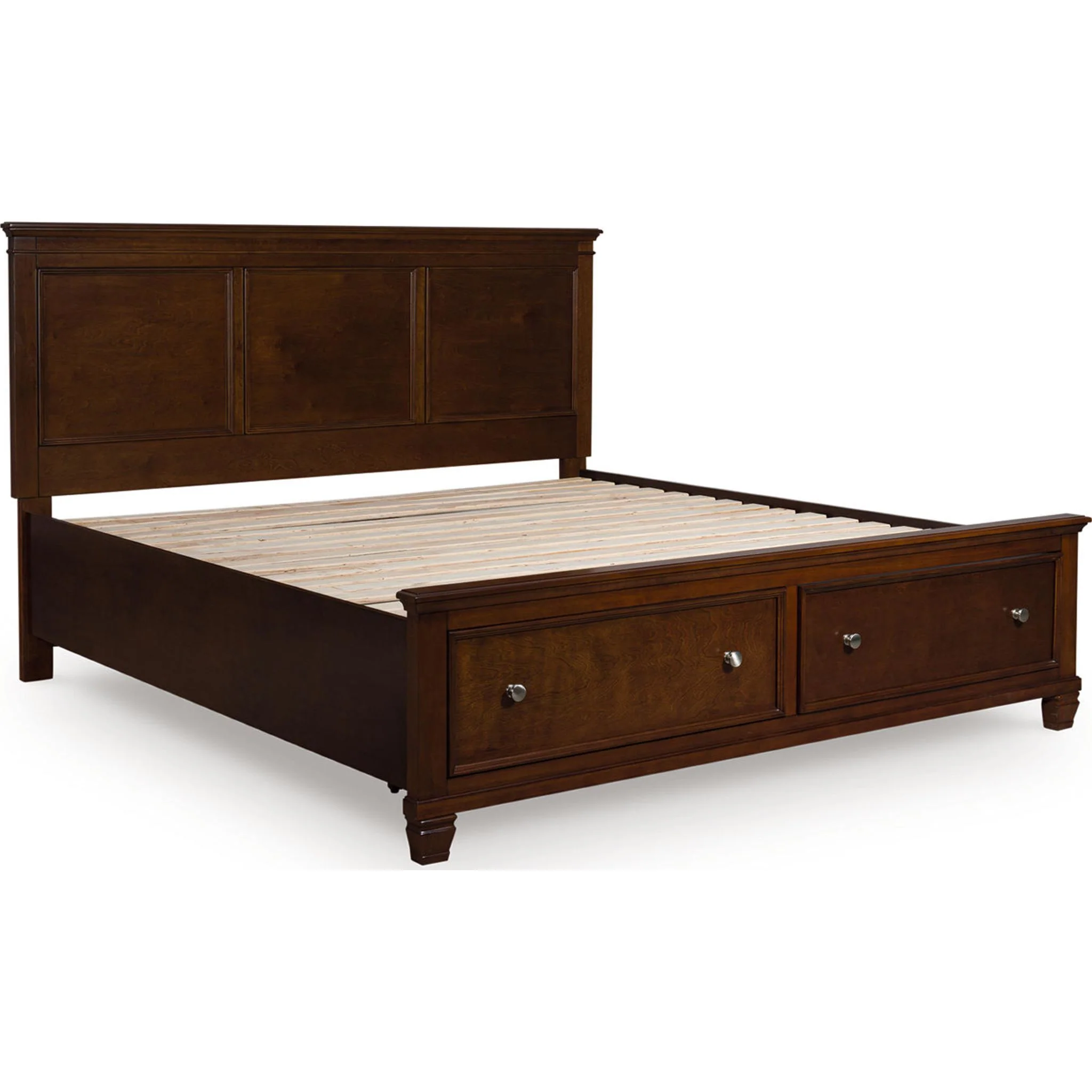 Danabrin King Storage Bed - Brown