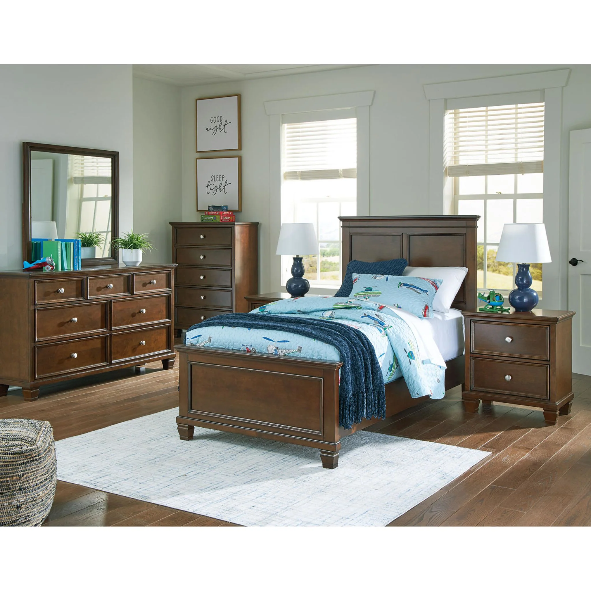 Danabrin Panel Bed - Brown - Image 12