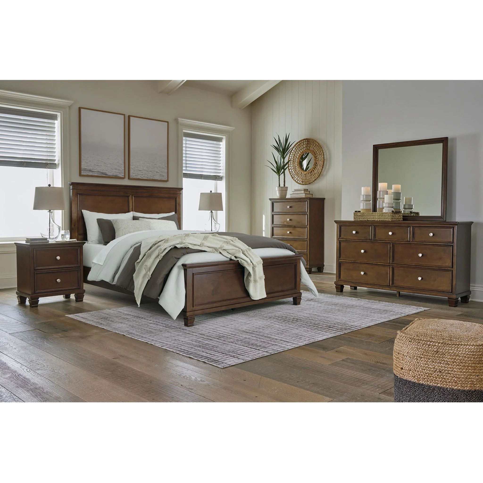 Danabrin Panel Bed - Brown - Image 11