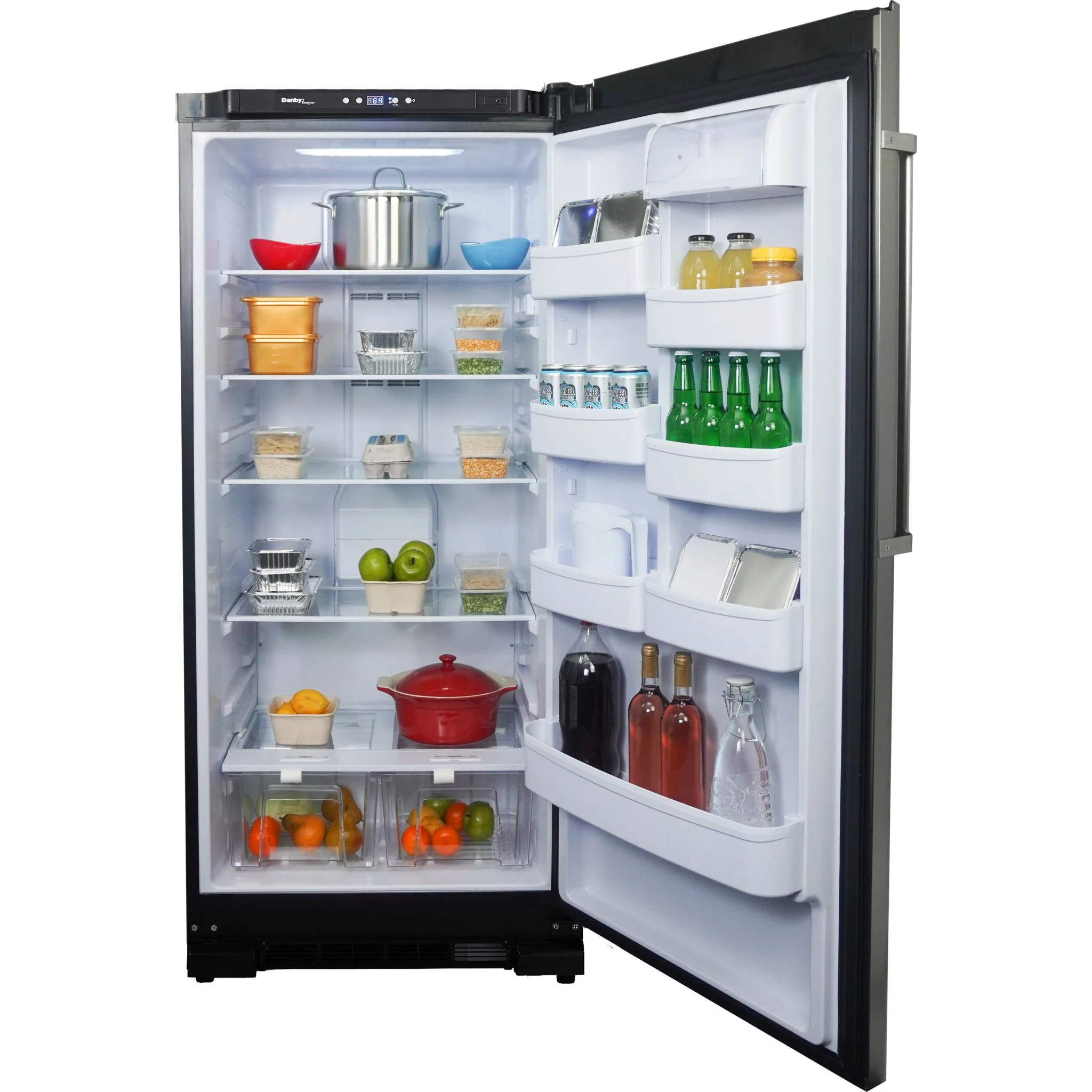 Danby Designer 17.0 cu. ft. Apartment Size Fridge -Stainless Steel (DAR170A3BSLDD) - Image 6