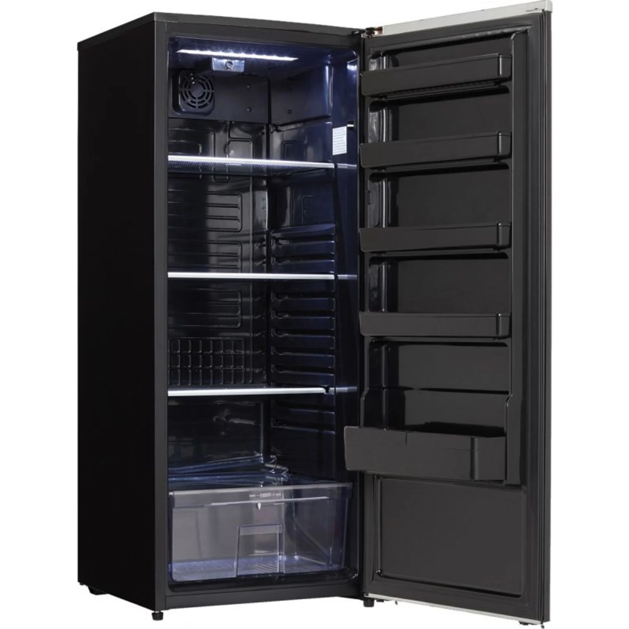 Danby 11.0 cu. ft. Contemporary Classic Apartment Size Fridge  -Black (DAR110A3MDB) - Image 3