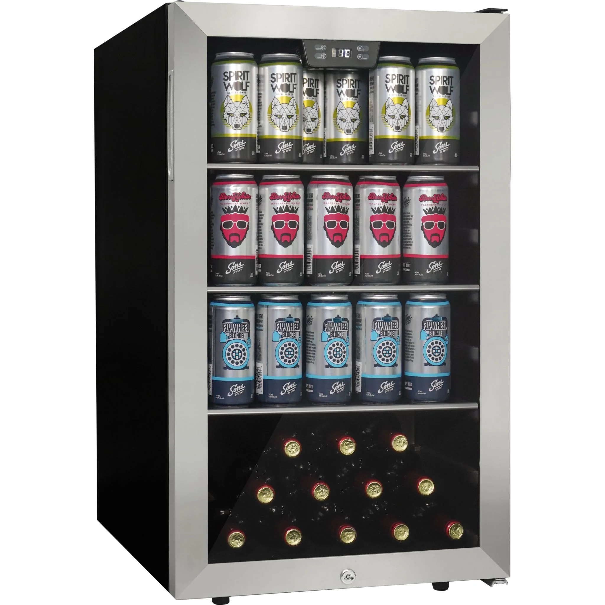 Danby 4.5 cu. ft. Free-Standing Beverage Center -Stainless Steel (DBC045L1SS) - Image 5