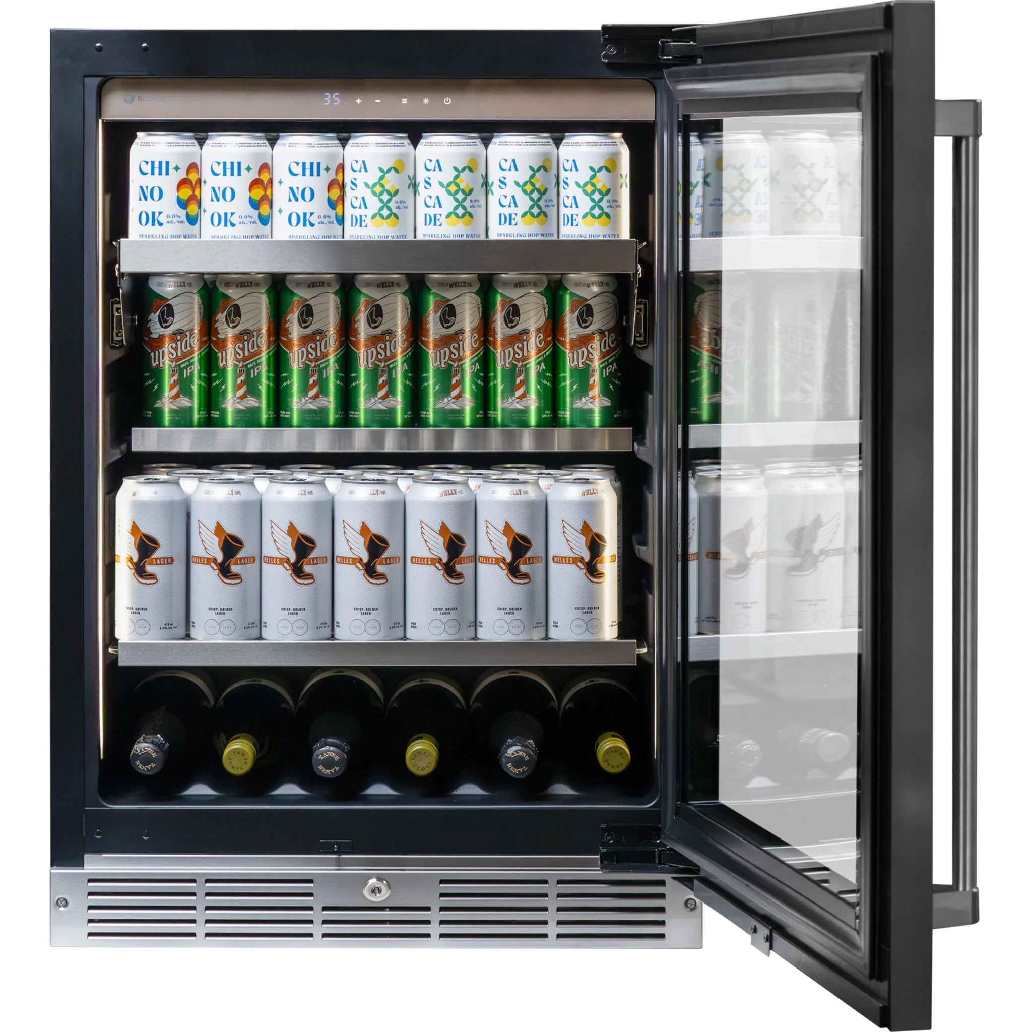 Silhouette Pro Gen 3 – 24? Built-in Beverage Center -Stainless Steel (SPRBC052D3SS) - Image 2