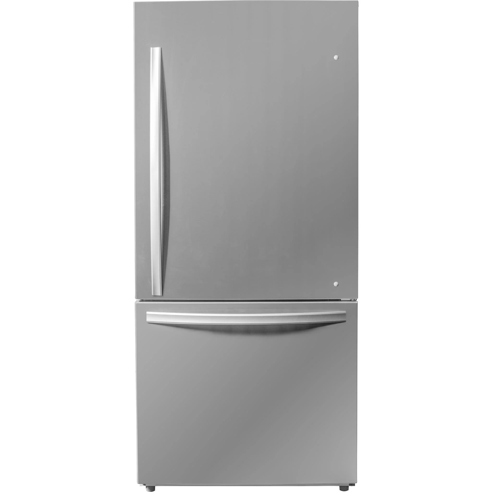 Danby Designer 18.7 cu. ft. Apartment Fridge Bottom Mount  -Stainless Steel (DBM187E1SSDB)