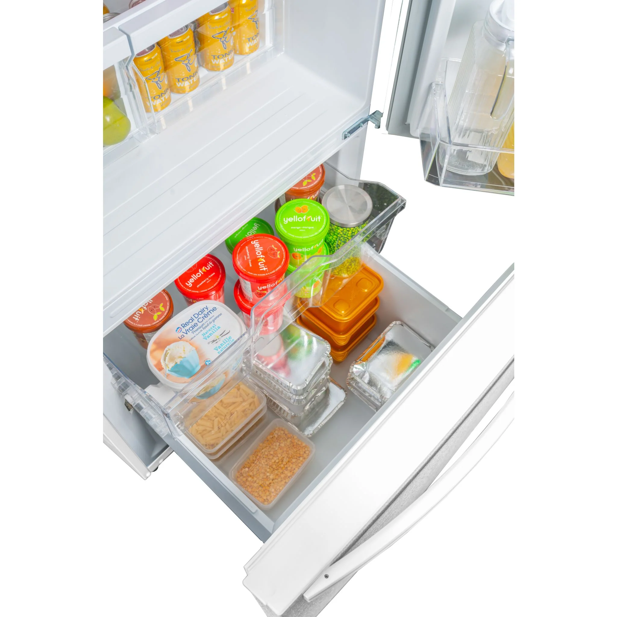Danby Designer 18.7 cu. ft. Apartment Fridge Bottom Mount -White (DBM187E1WDB) - Image 10