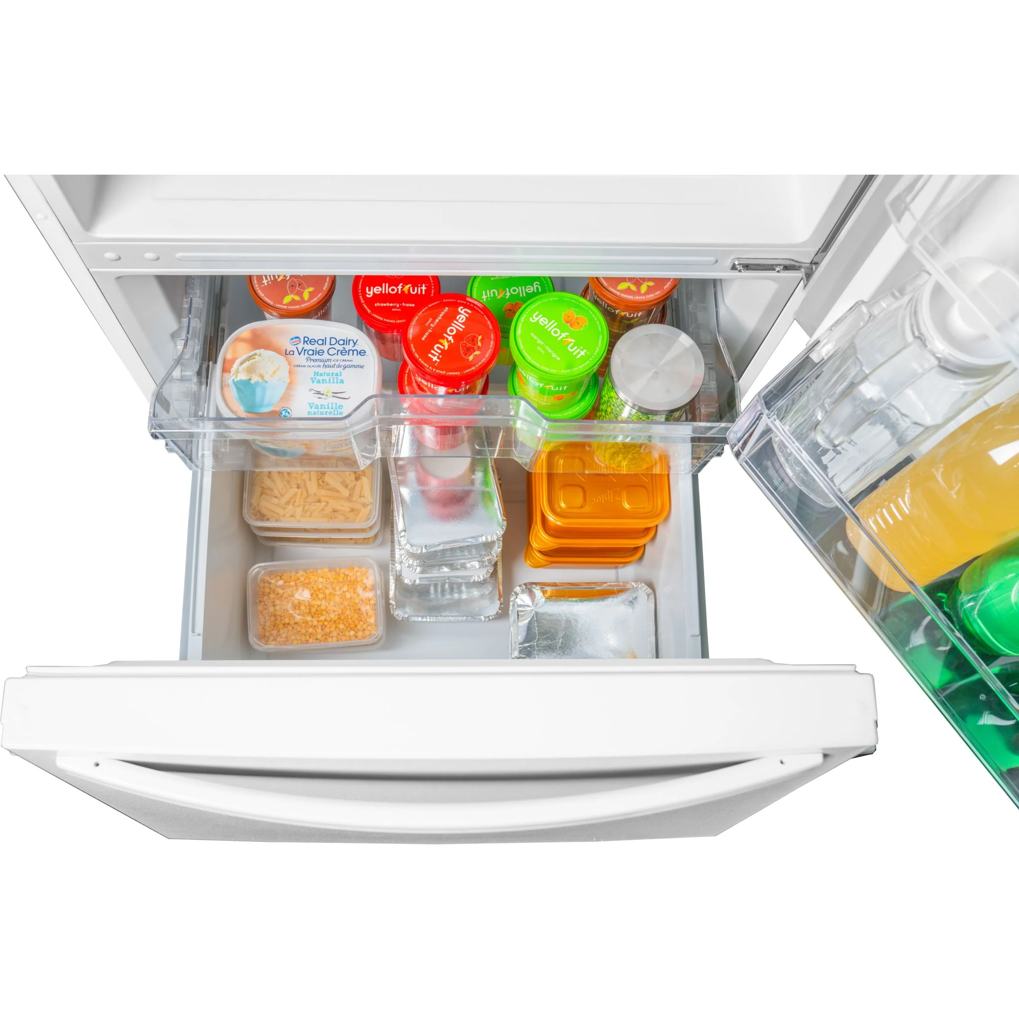 Danby Designer 18.7 cu. ft. Apartment Fridge Bottom Mount -White (DBM187E1WDB) - Image 8