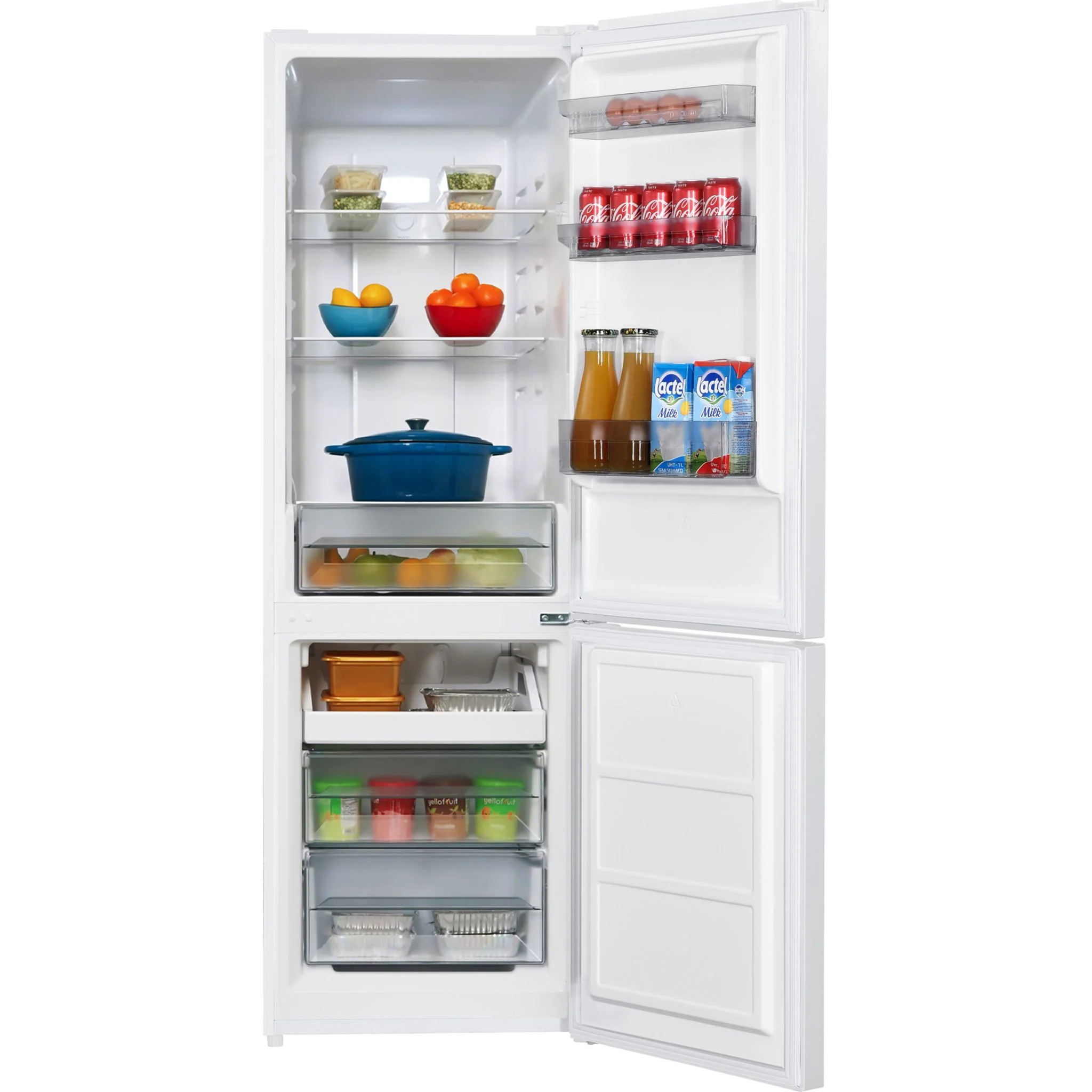 Danby 10 cu. ft. Bottom Mount Apartment Size Fridge -White (DBMF100B1WDB) - Image 4
