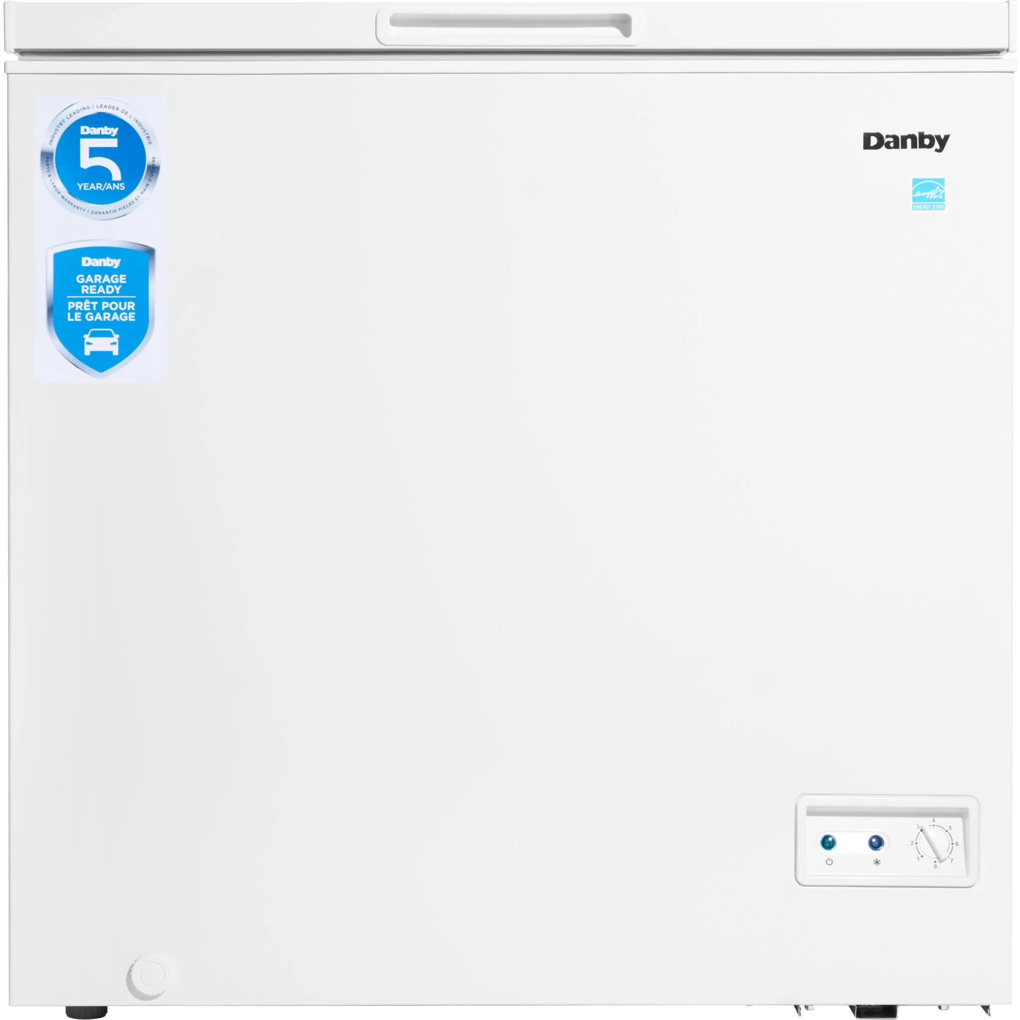 Danby 7.0 cu. ft. Square Model Chest Freezer -White (DCF070A5WDB)