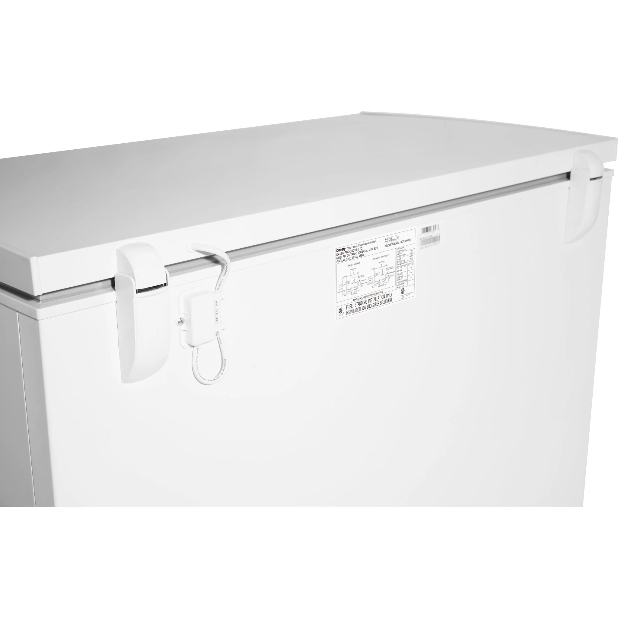 Danby 10.0 cu. ft. Square Model Chest Freezer -White (DCF100A6WM) - Image 10