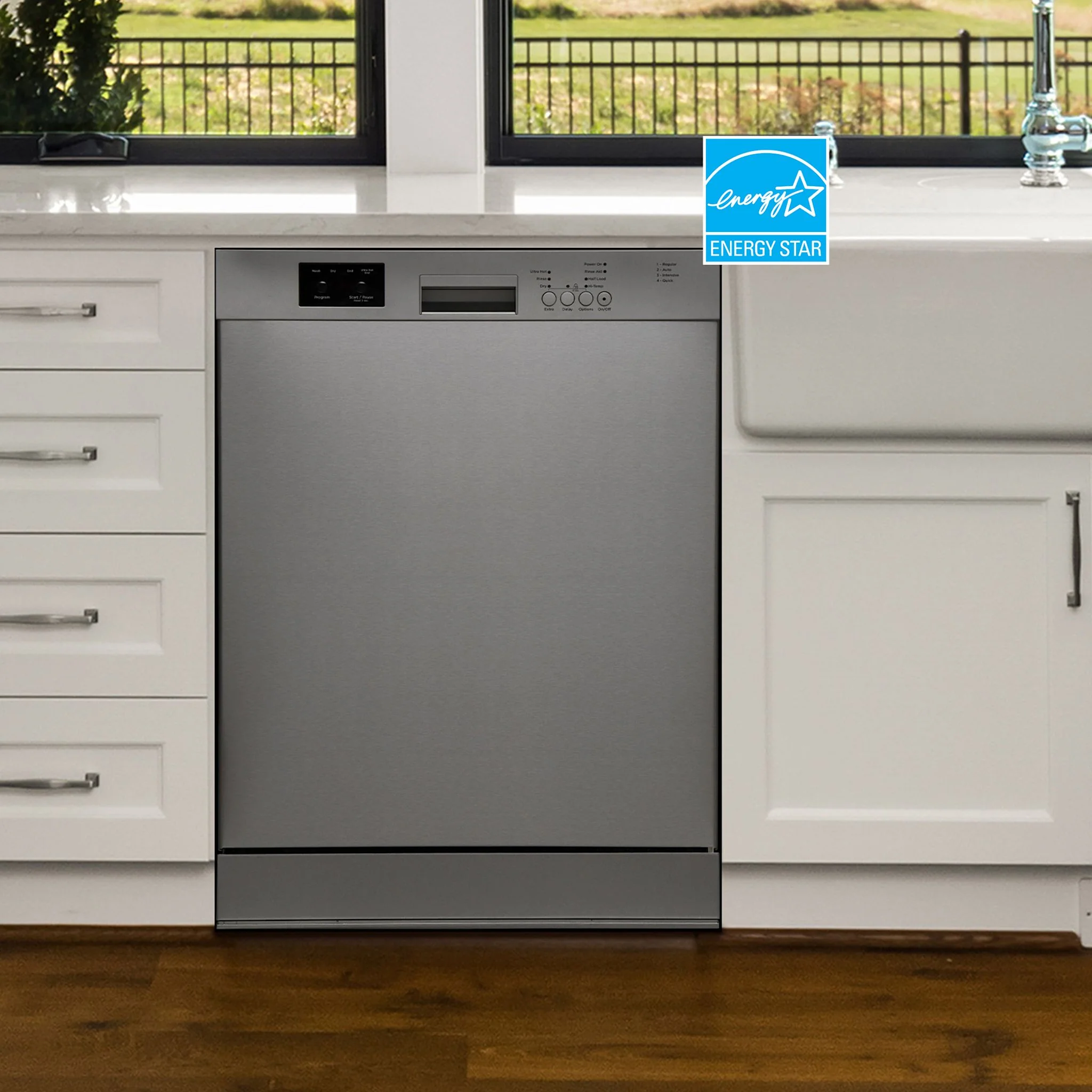 Danby 24? Built in Dishwasher -Stainless Steel (DDW2400ESS) - Image 3