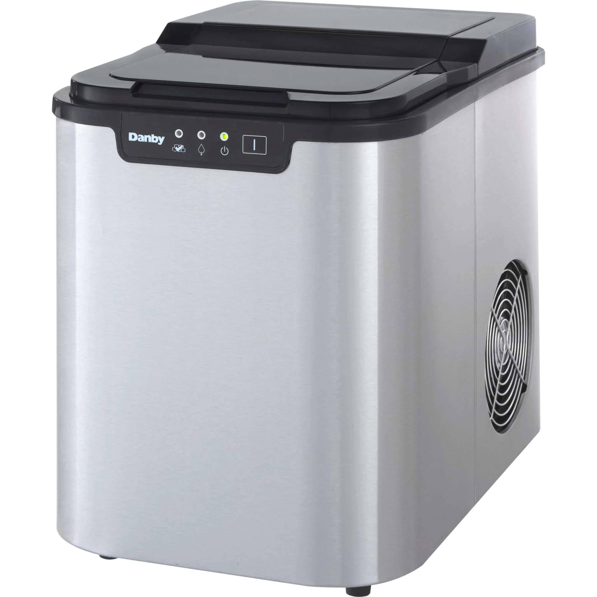 Danby 25 lbs. Countertop Ice Maker -Stainless Steel (DIM2500SSDB) - Image 3
