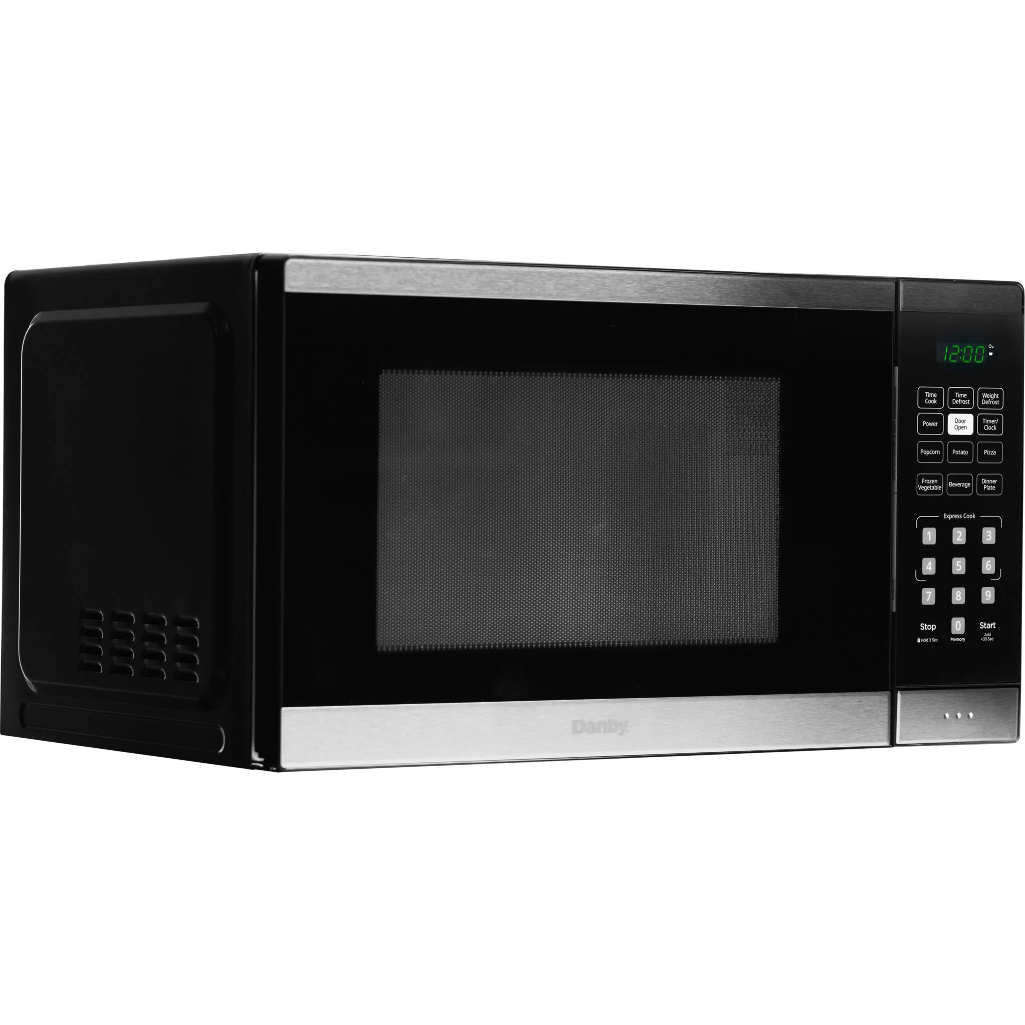 Danby 0.9 cu. ft. Countertop Microwave -Black Stainless (DBMW0925BBS) - Image 2