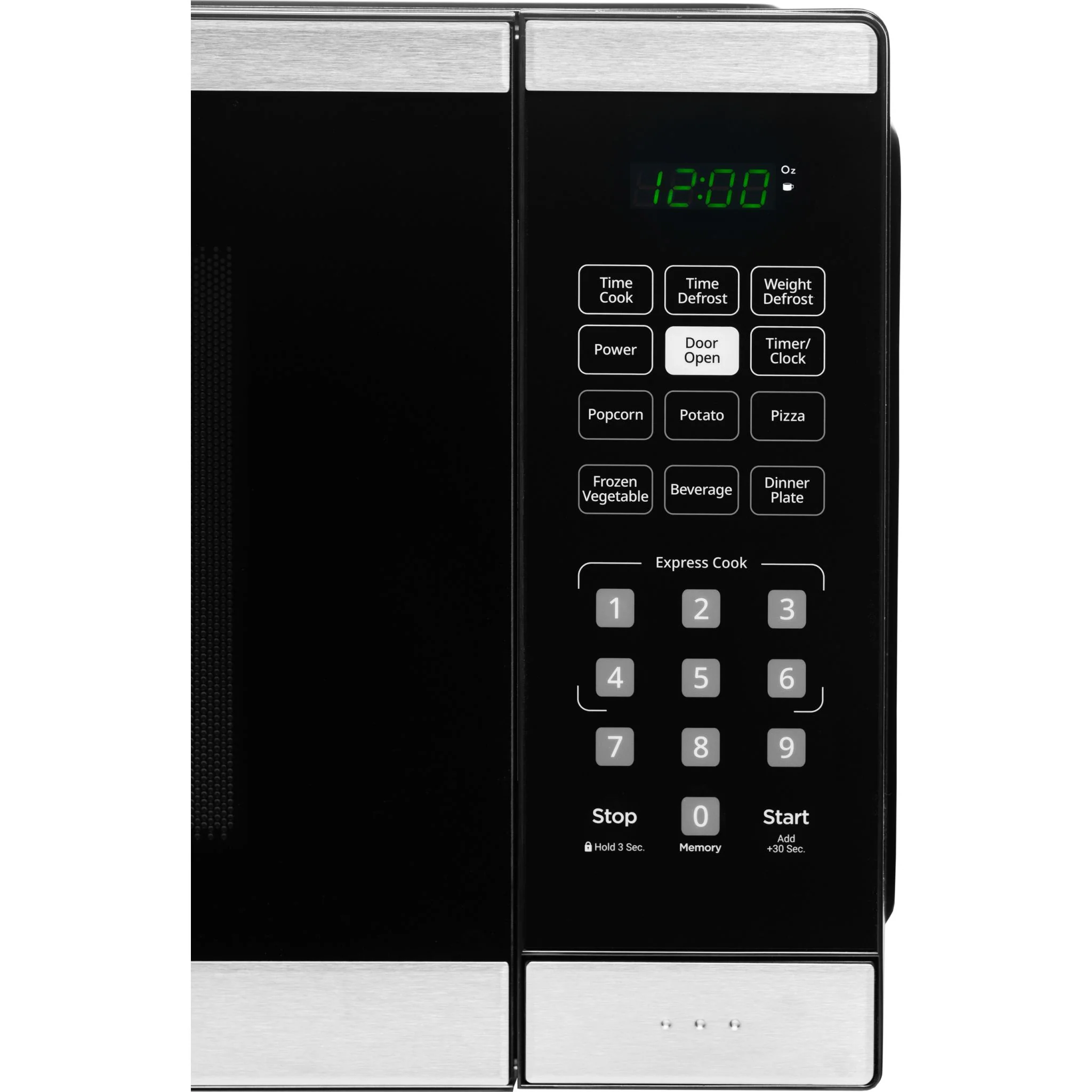 Danby 0.9 cu. ft. Countertop Microwave -Black Stainless (DBMW0925BBS) - Image 3