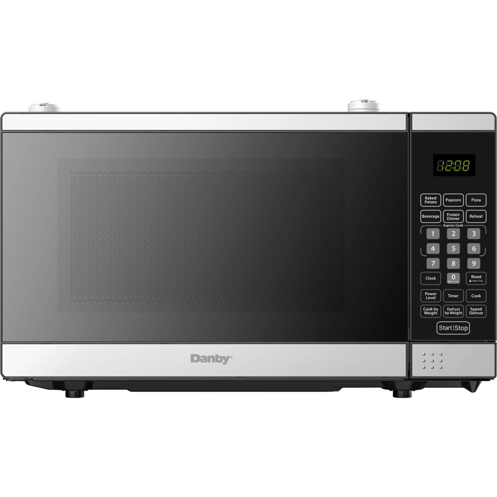 Danby Designer 0.7 cu. ft. Space Saving Under the Cupboard Microwave  -Stainless Steel (DDMW007501G1)