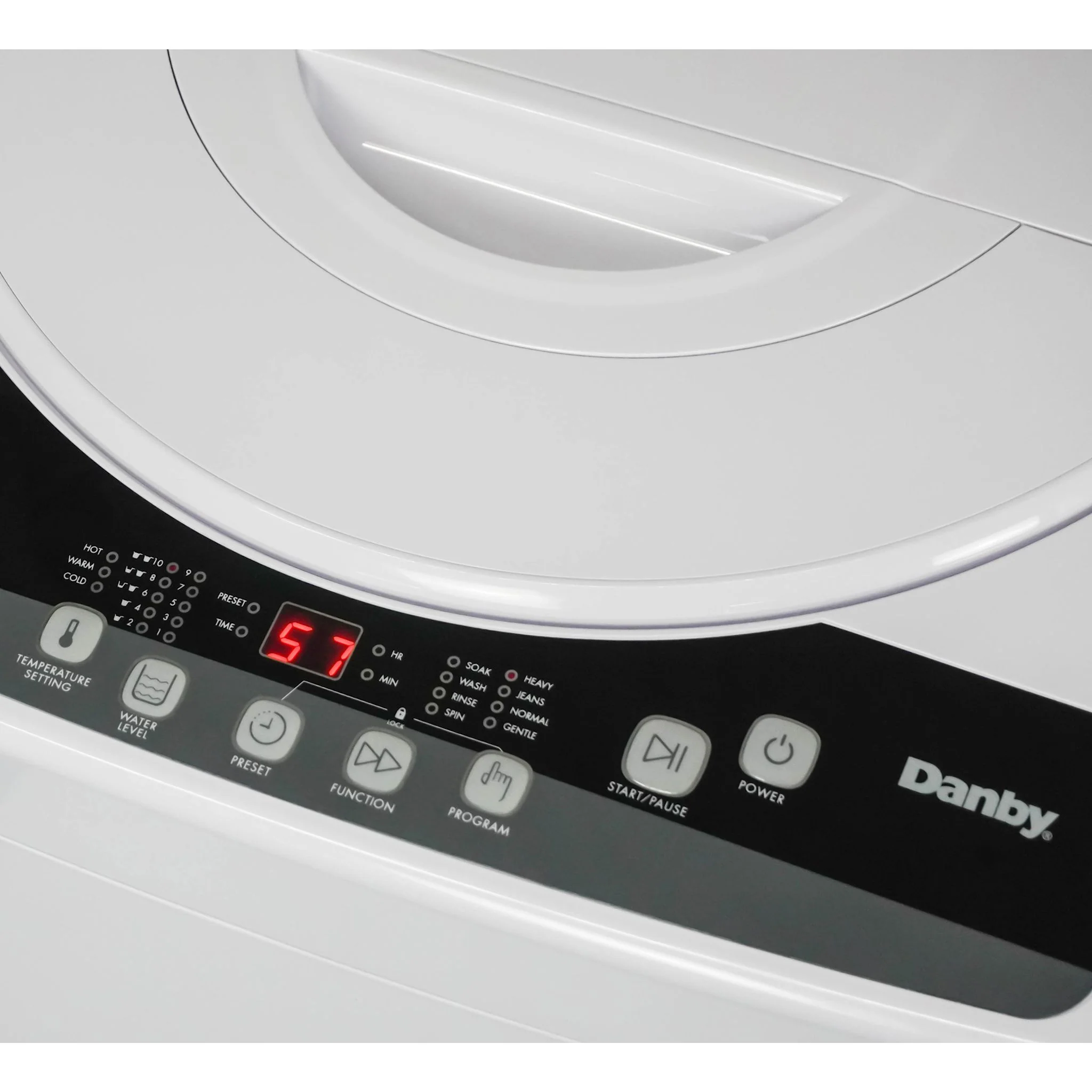 Danby 1.6 cu. ft. Compact Top Load Washing Machine in -White (DWM055A1WDB-6) - Image 5