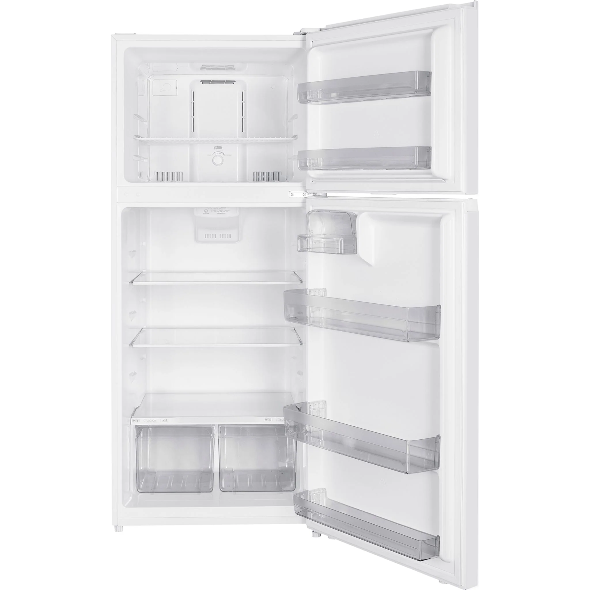Danby 18 cu. ft. Top Mount Refrigerator -White (DFF176B1WDB) - Image 4