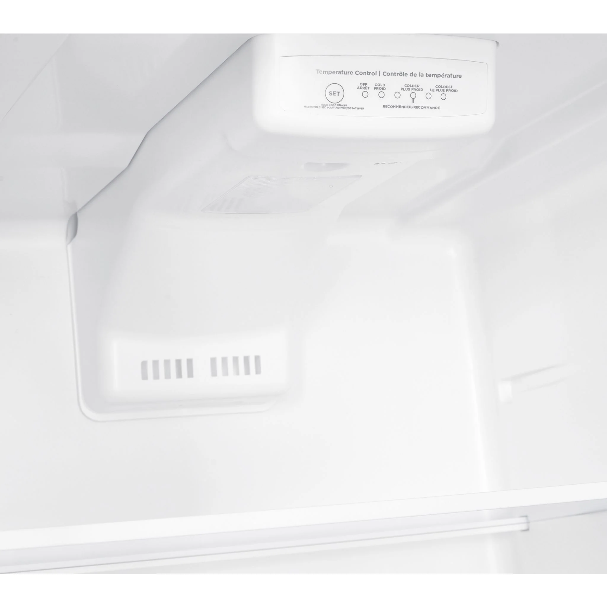 Danby 18 cu. ft. Top Mount Refrigerator -White (DFF176B1WDB) - Image 9