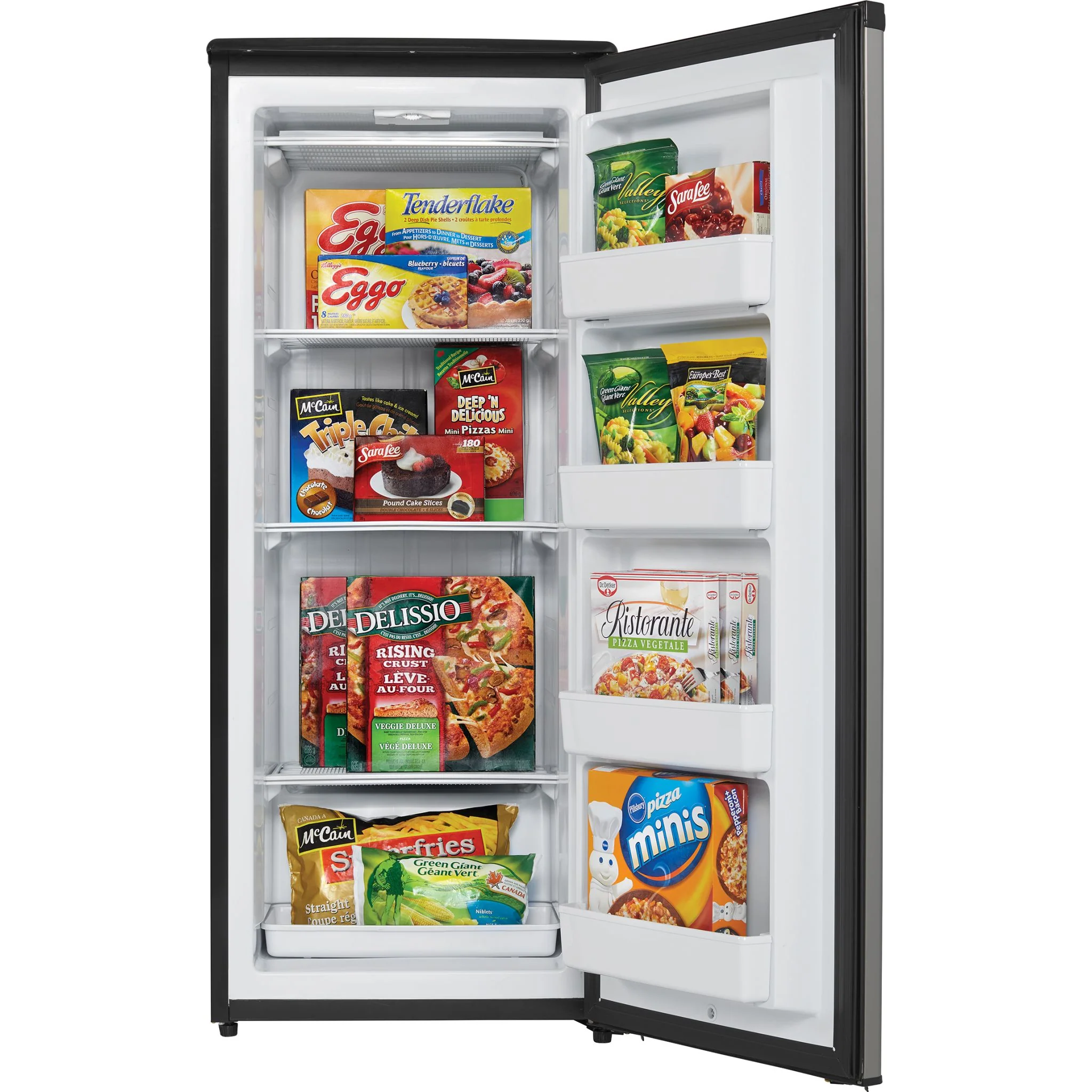 Danby Designer 8.5 cu. ft. Upright Freezer -Stainless Look (DUFM085A4BSLDD) - Image 2
