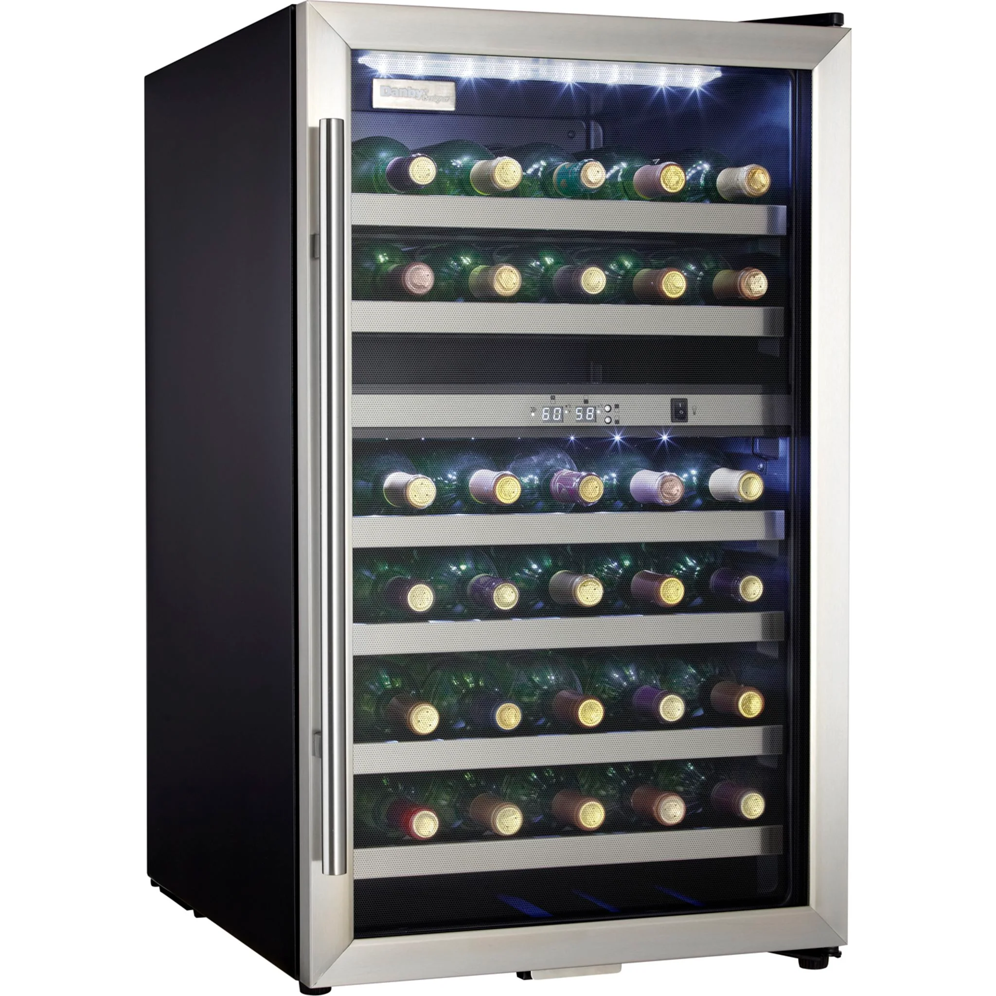 Danby Designer 38 Bottle Free-Standing Wine Cooler -Stainless Steel (DWC114BLSDD) - Image 3