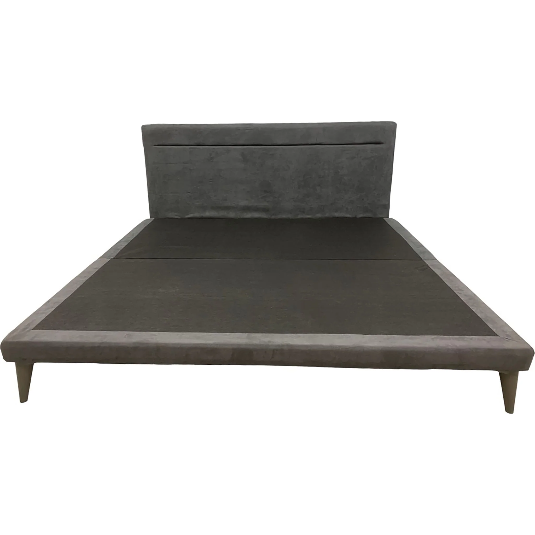 Danita Platform Bed - Suedine Charcoal - Image 23