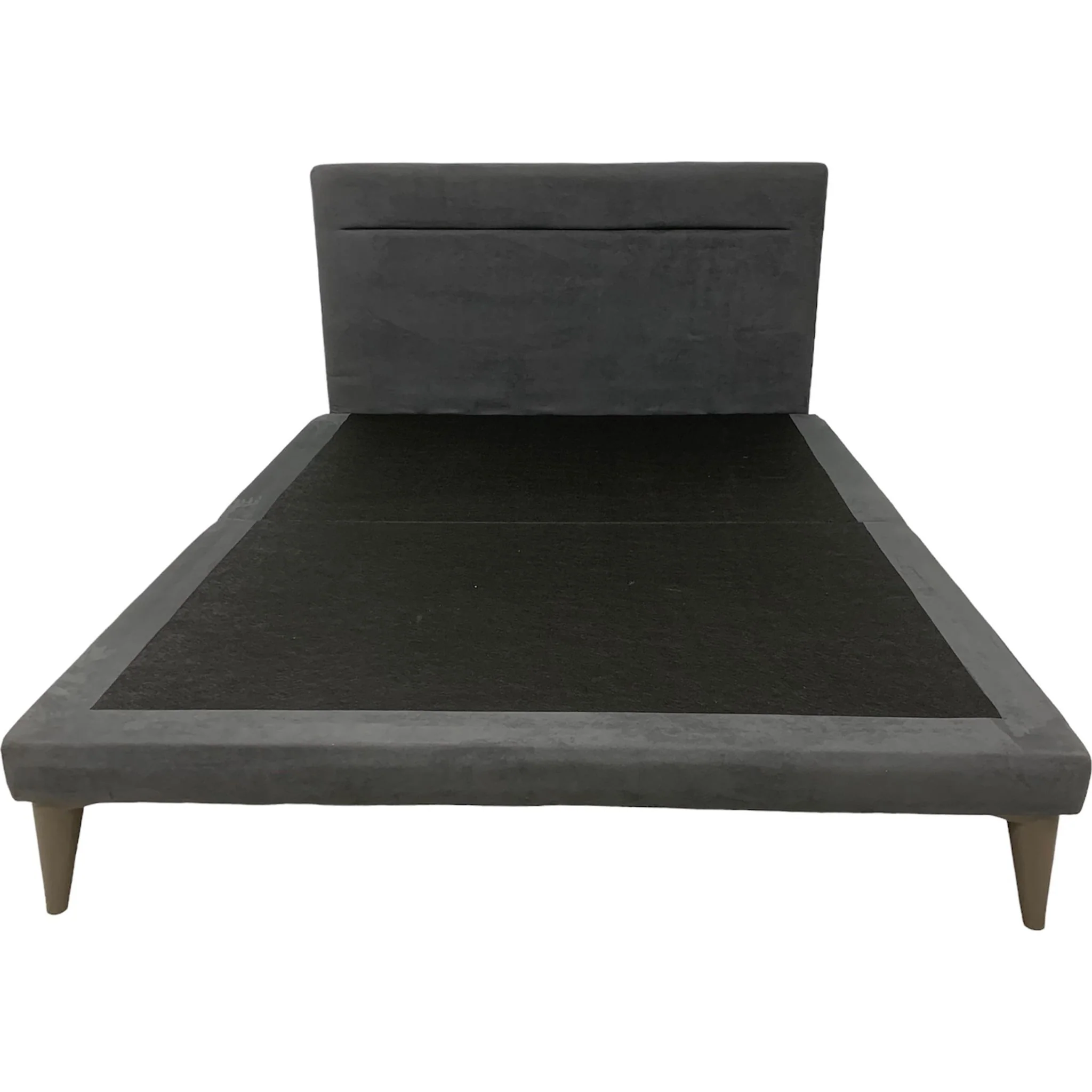 Danita Platform Bed - Suedine Charcoal - Image 8