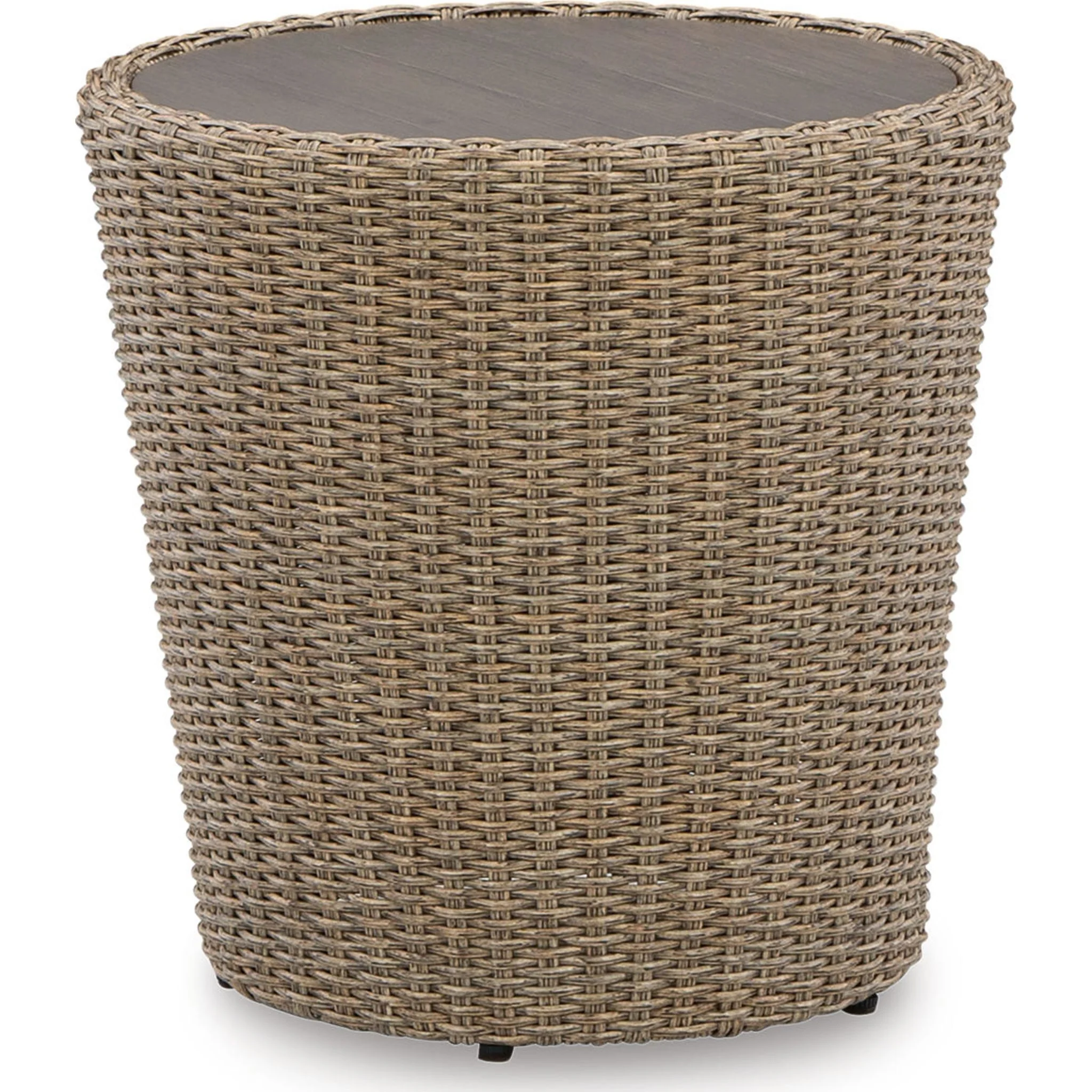 Danson Outdoor End Table - Beige - Image 7