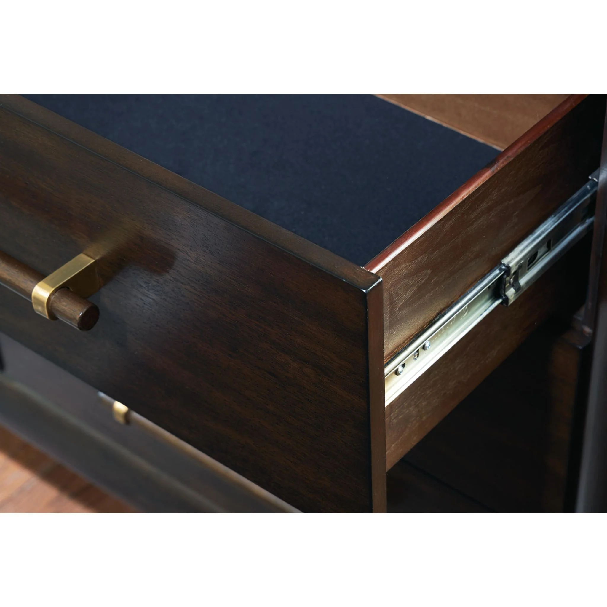 Dantenton Dresser - Merlot - Image 6