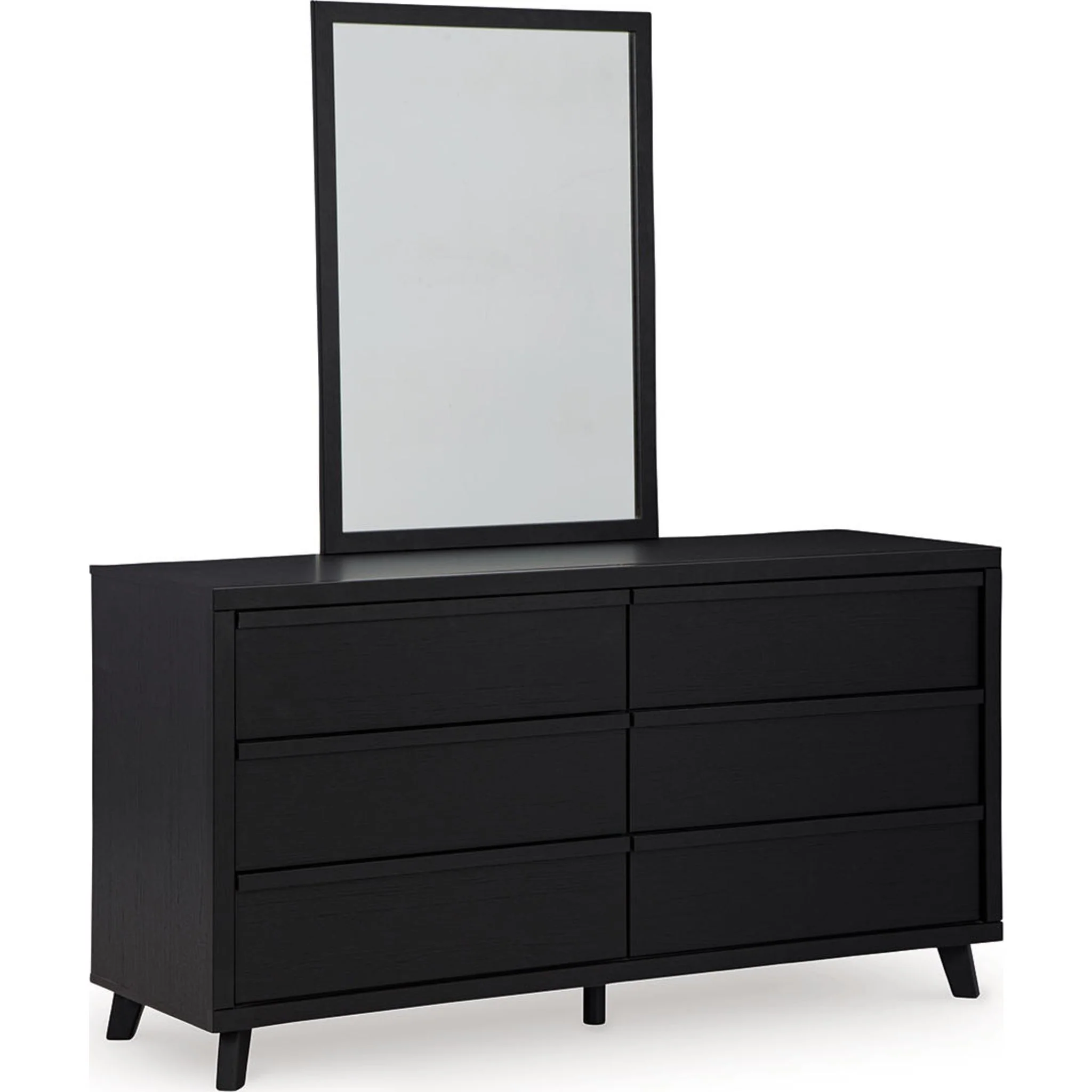 Danziar 6 Piece Platform Bedroom - Black - Image 4