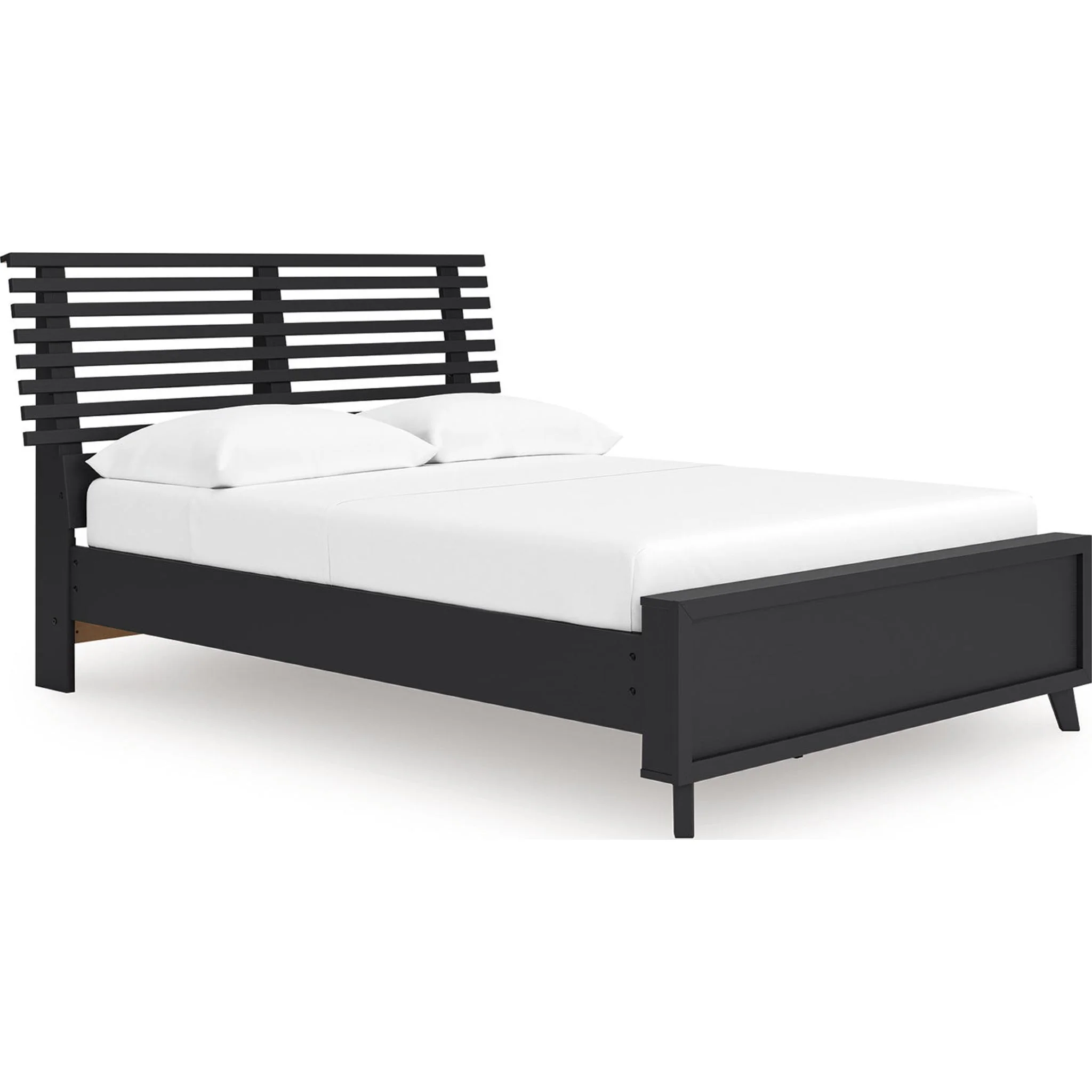 Danziar Full Slat Platform Bed - Black