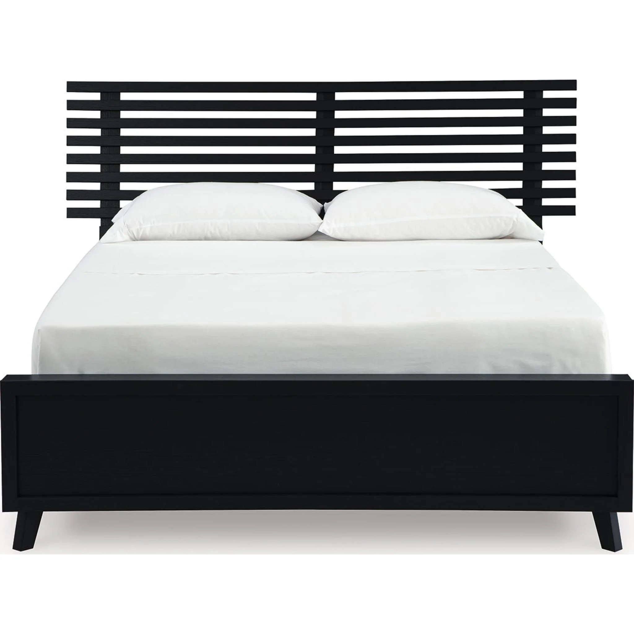 Danziar Full Slat Platform Bed - Black - Image 3