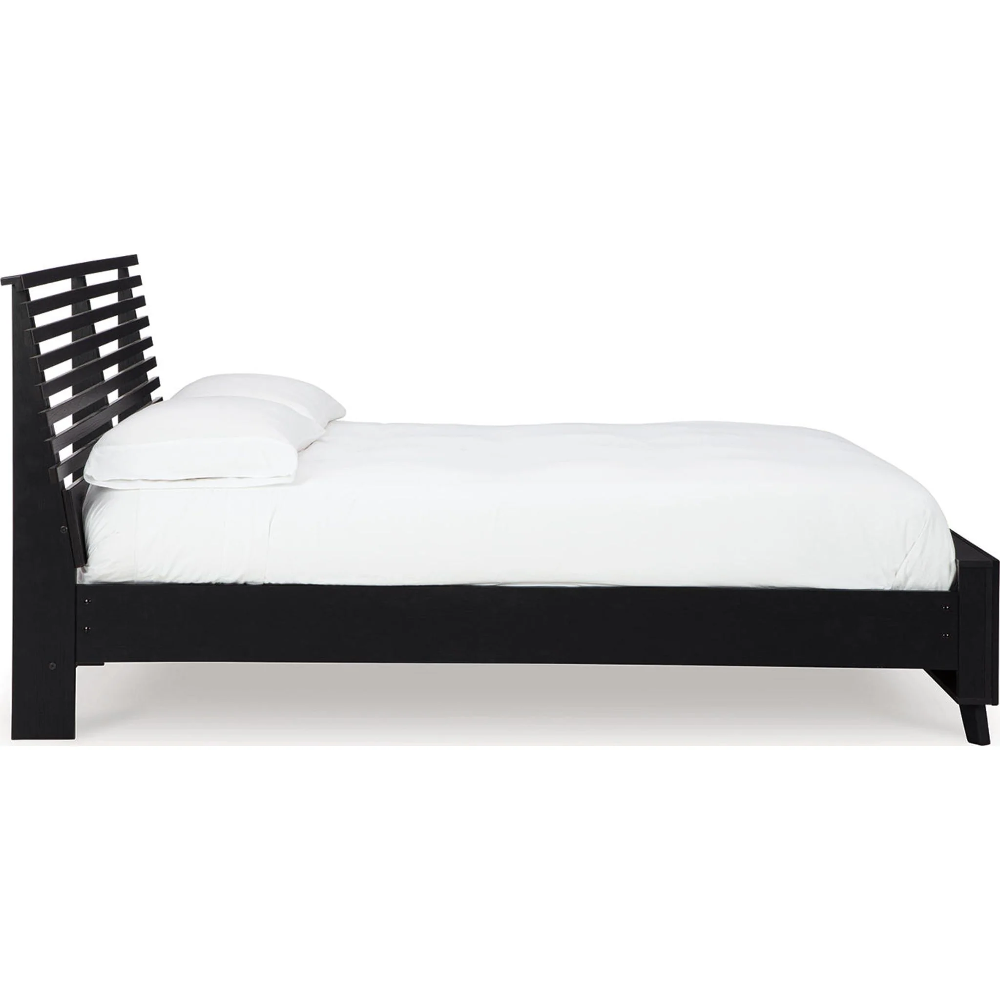 Danziar Slat Platform Bed - Black - Image 17
