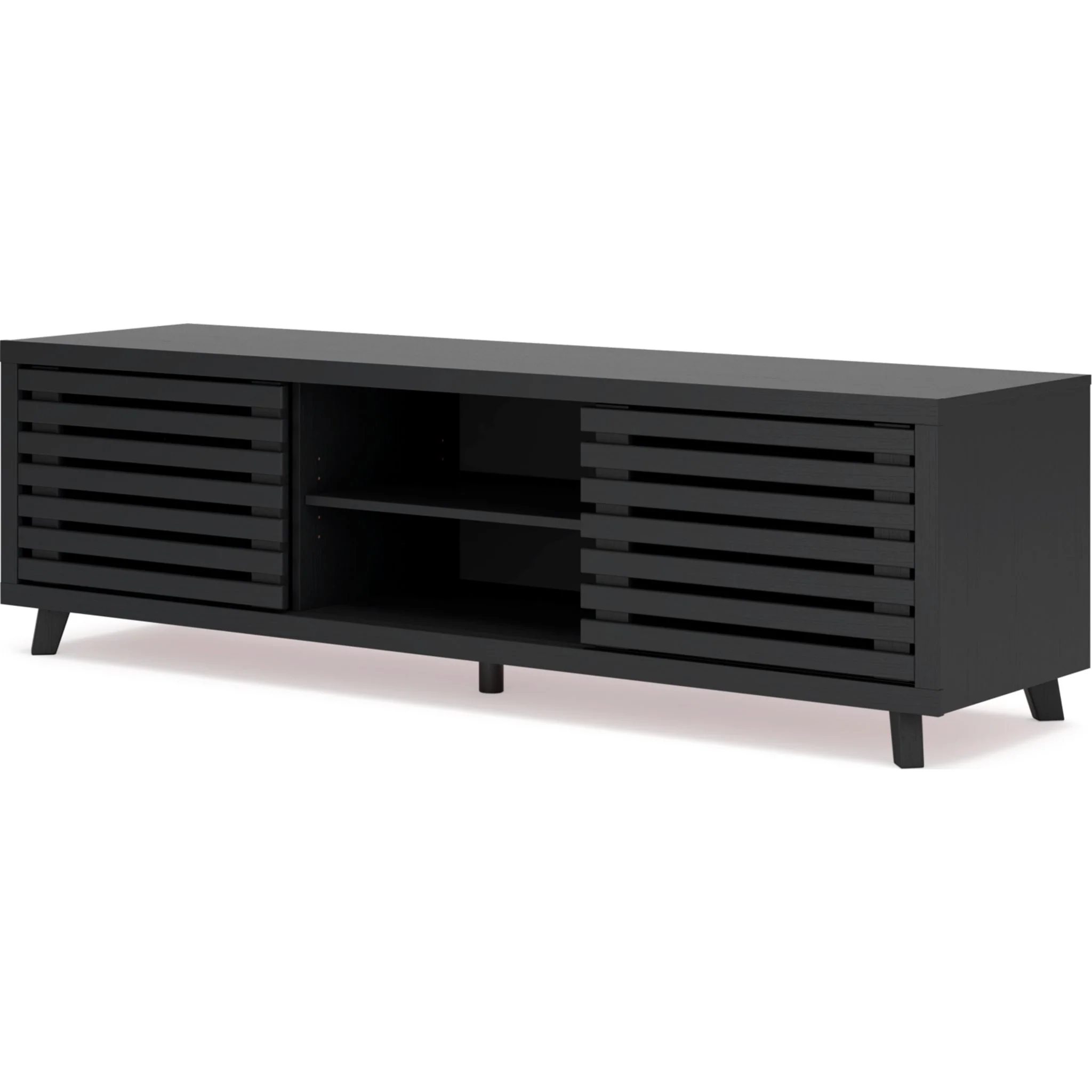 Danziar TV Stand - Black - Image 3