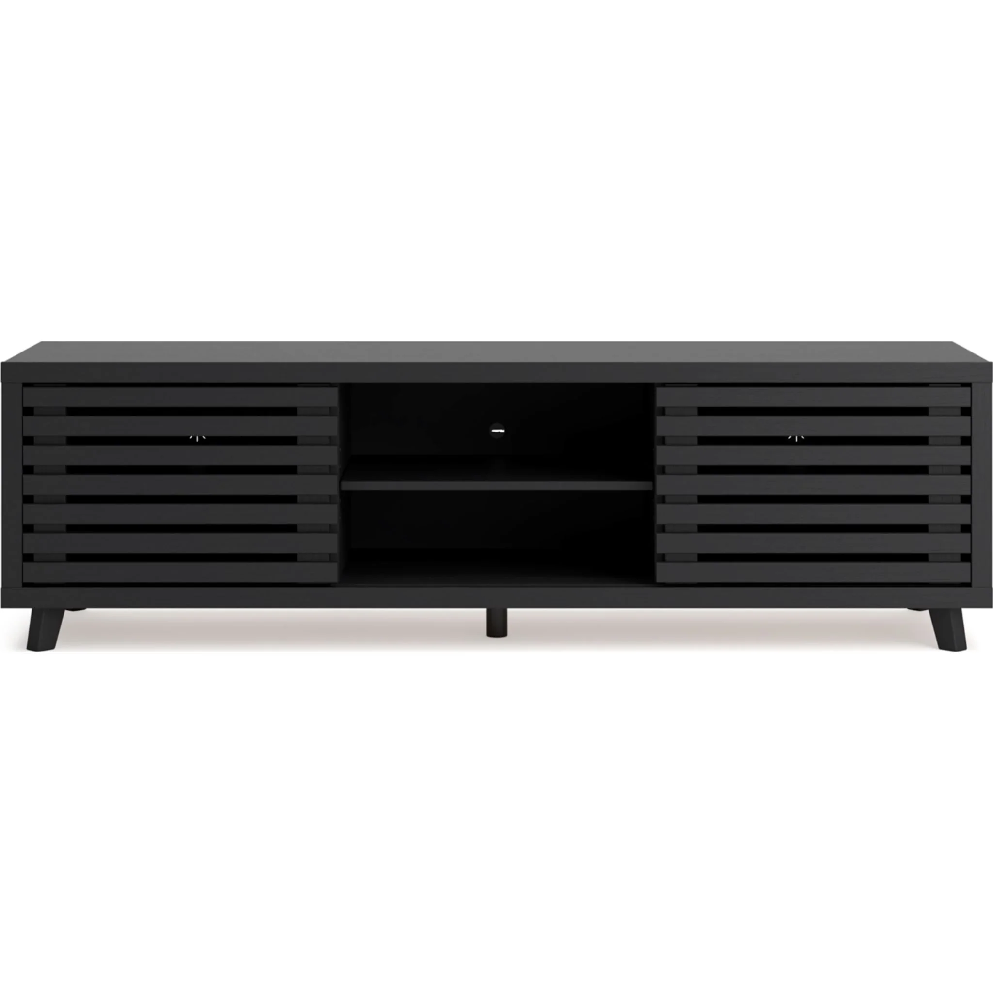 Danziar TV Stand - Black - Image 4