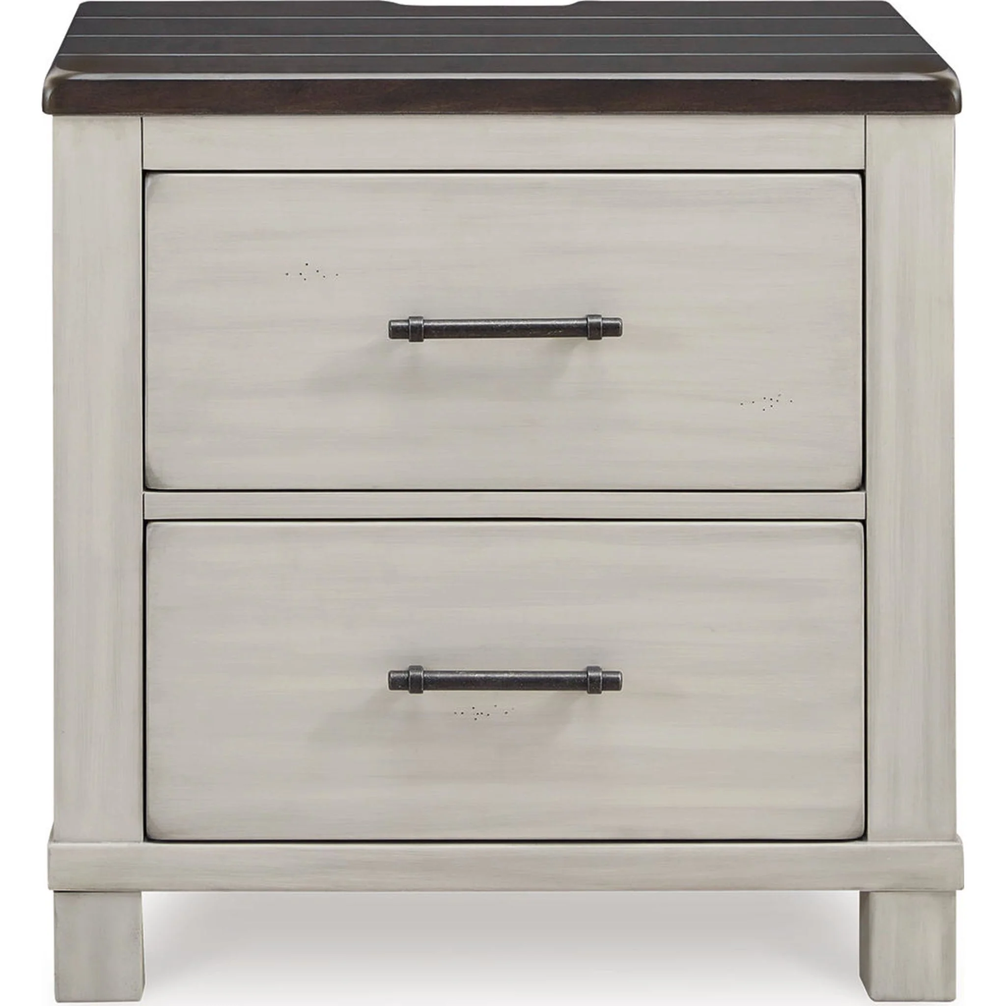 Darborn 6 Piece Queen Panel Bedroom - Gray/Brown - Image 15