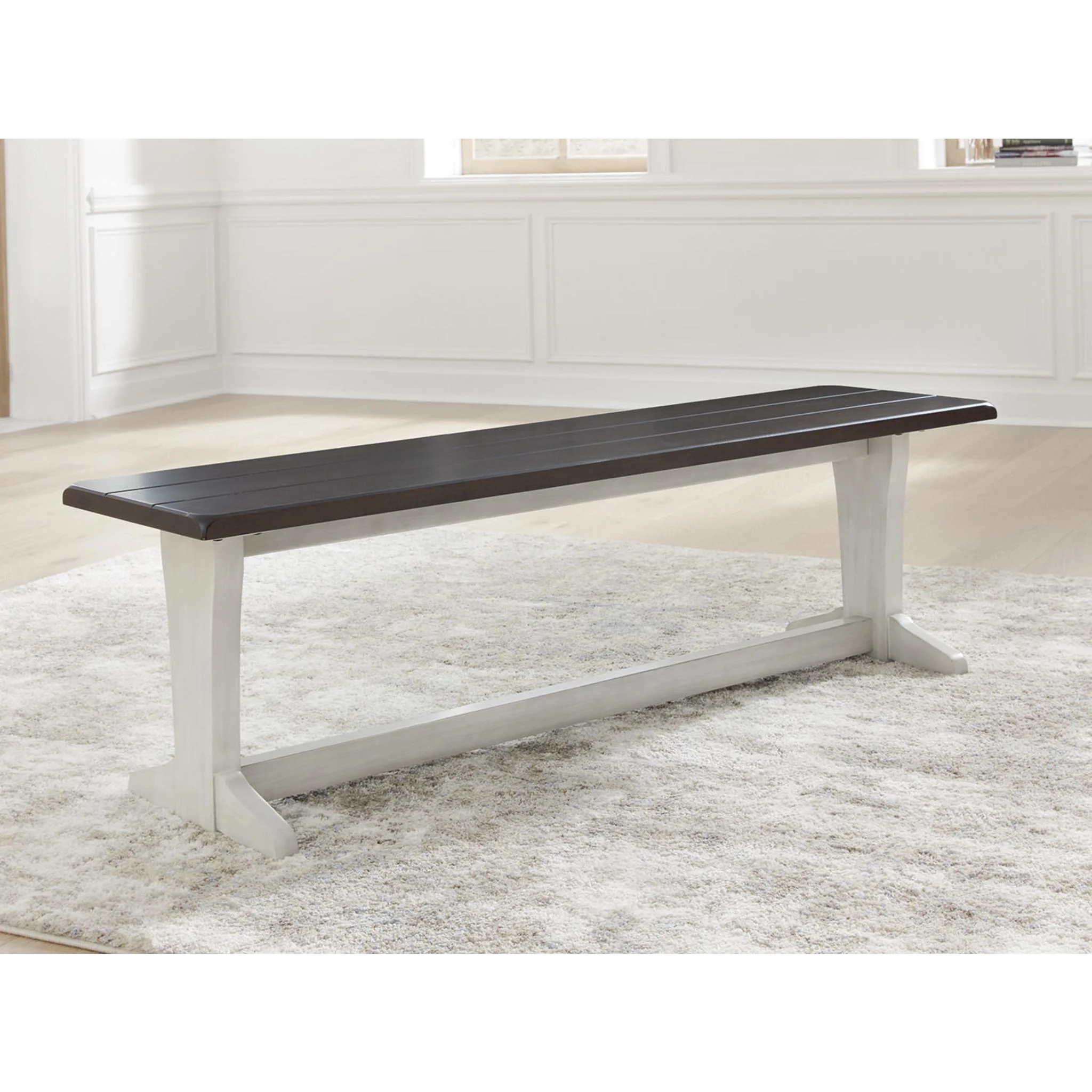 Darborn Dining Bench - Gray/Brown - (D796-00) - Image 5